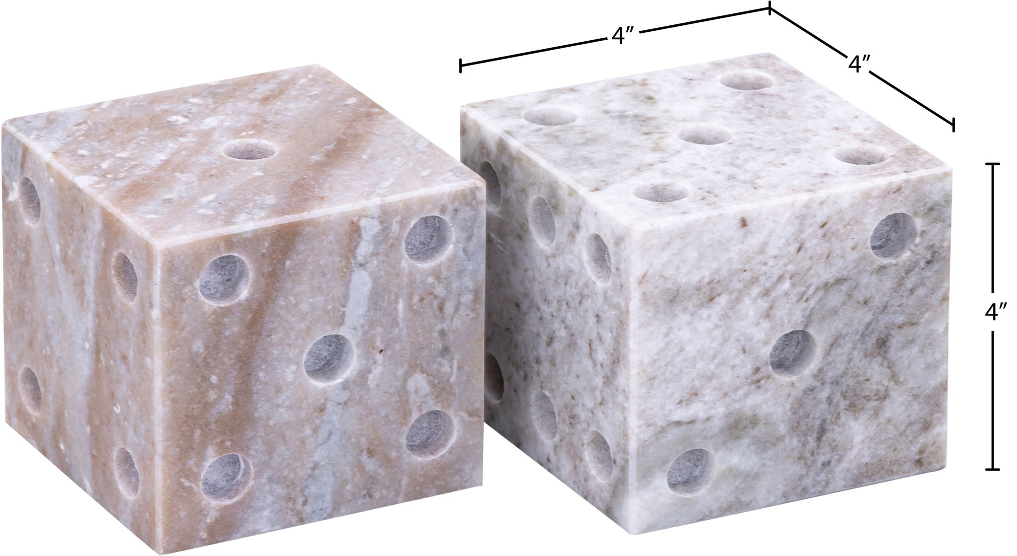 Dice - Marble Decorative