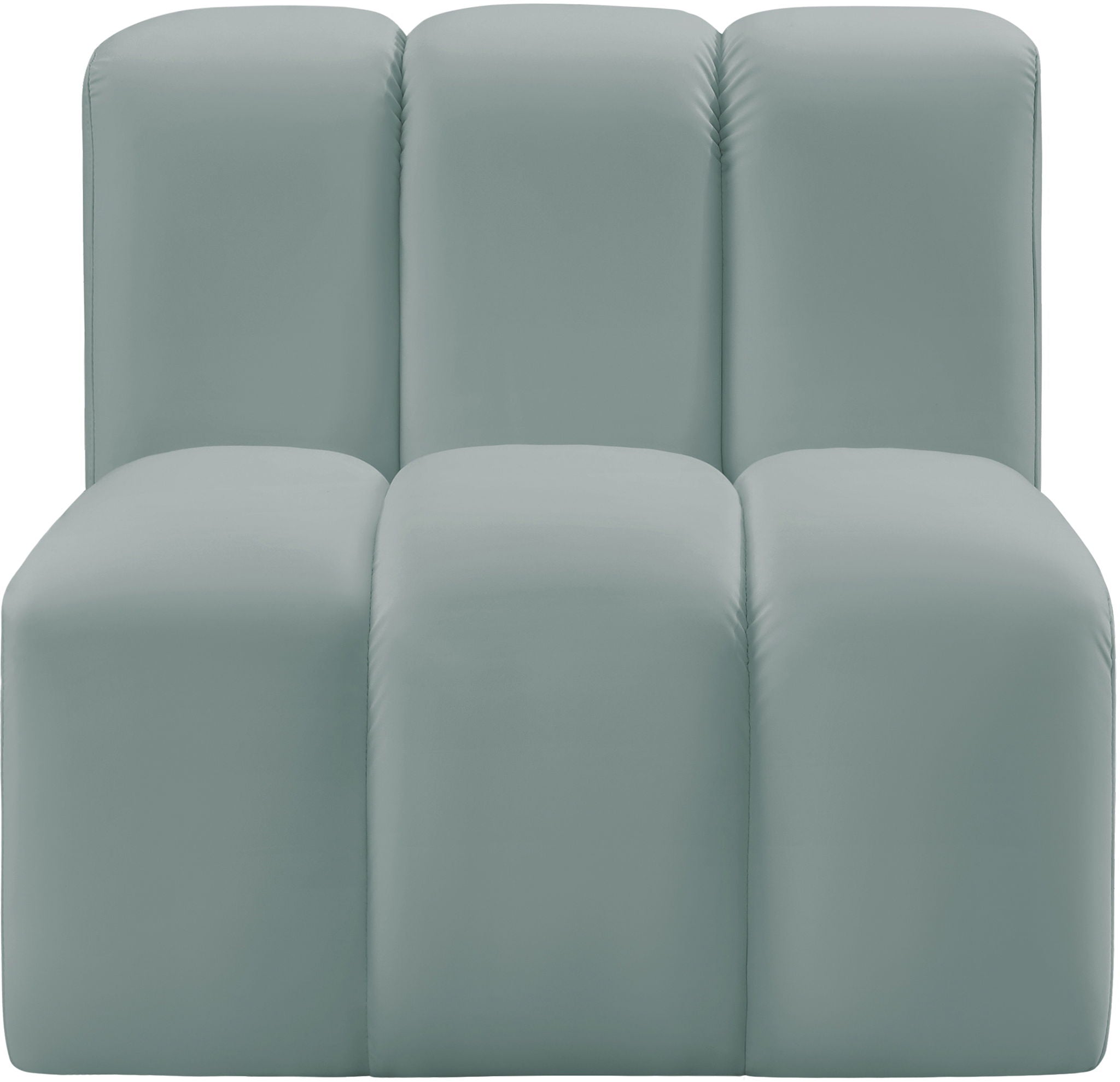 Arc - Faux Leather Straight Chair