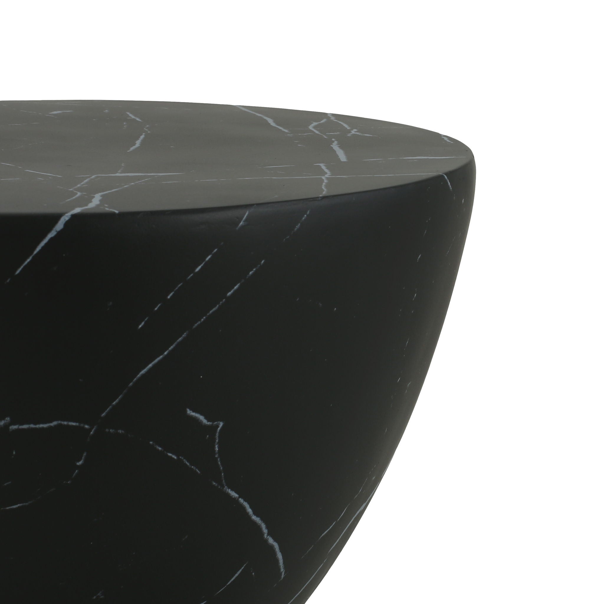 Outdoor, Lightweight Concrete Side Table