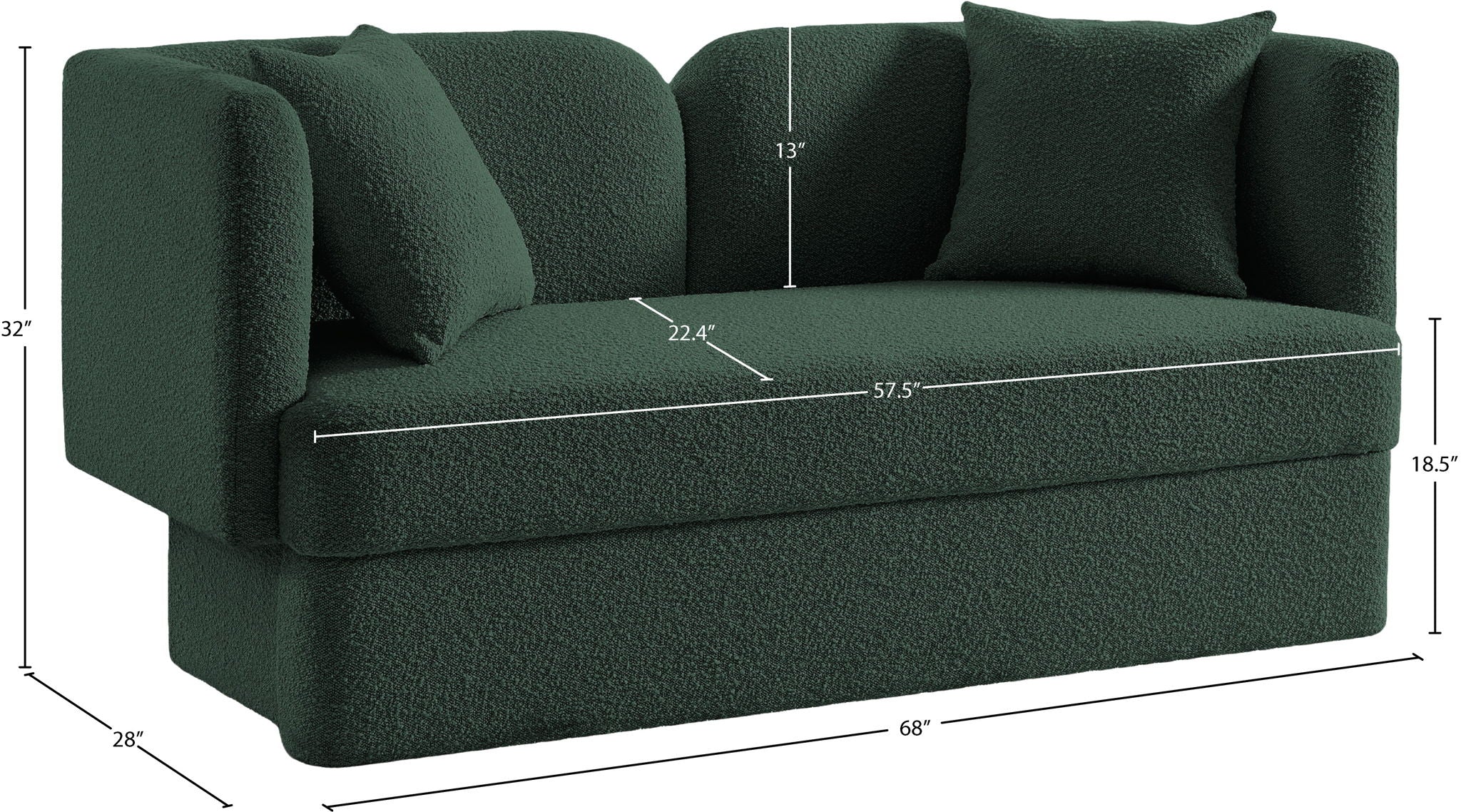 Marcel - Loveseat