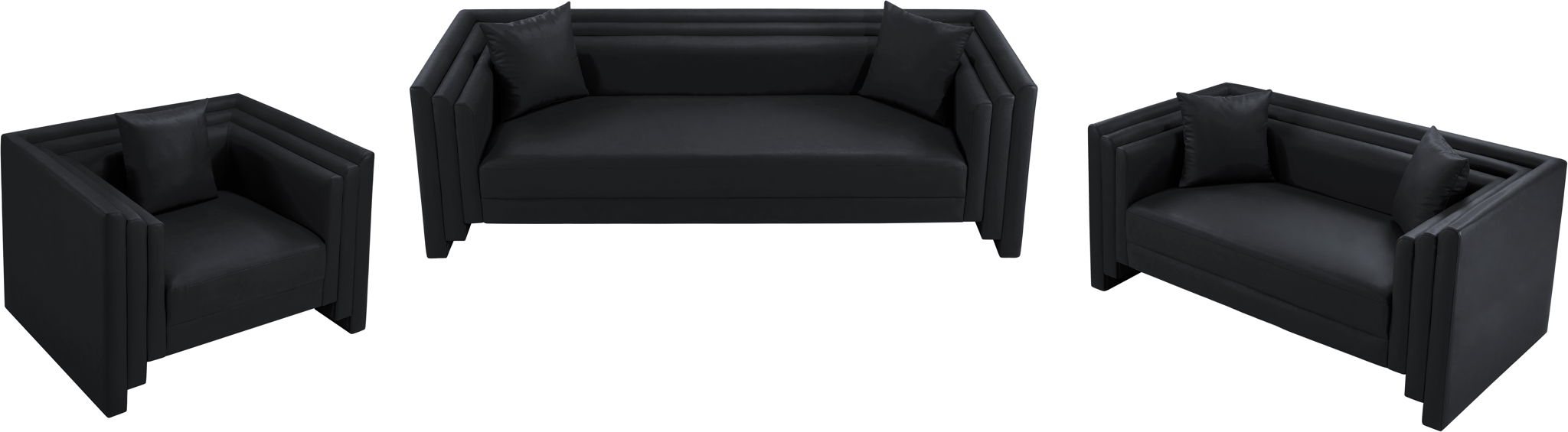 Everett - Vegan Leather Upholstered Sofa