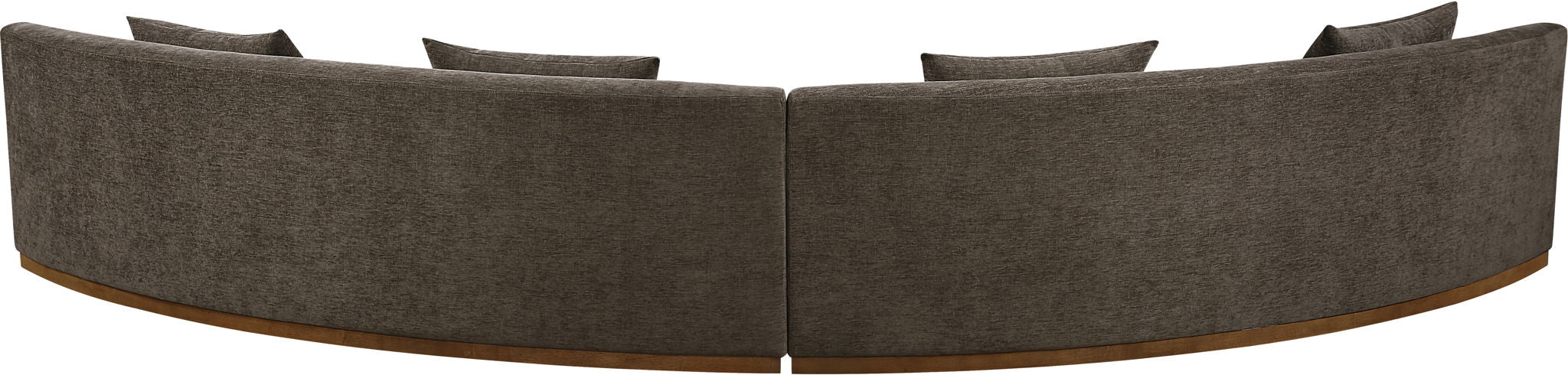 Avanti - 182.5" Chenille Fabric Upholstered 2 Piece Modular Sectional