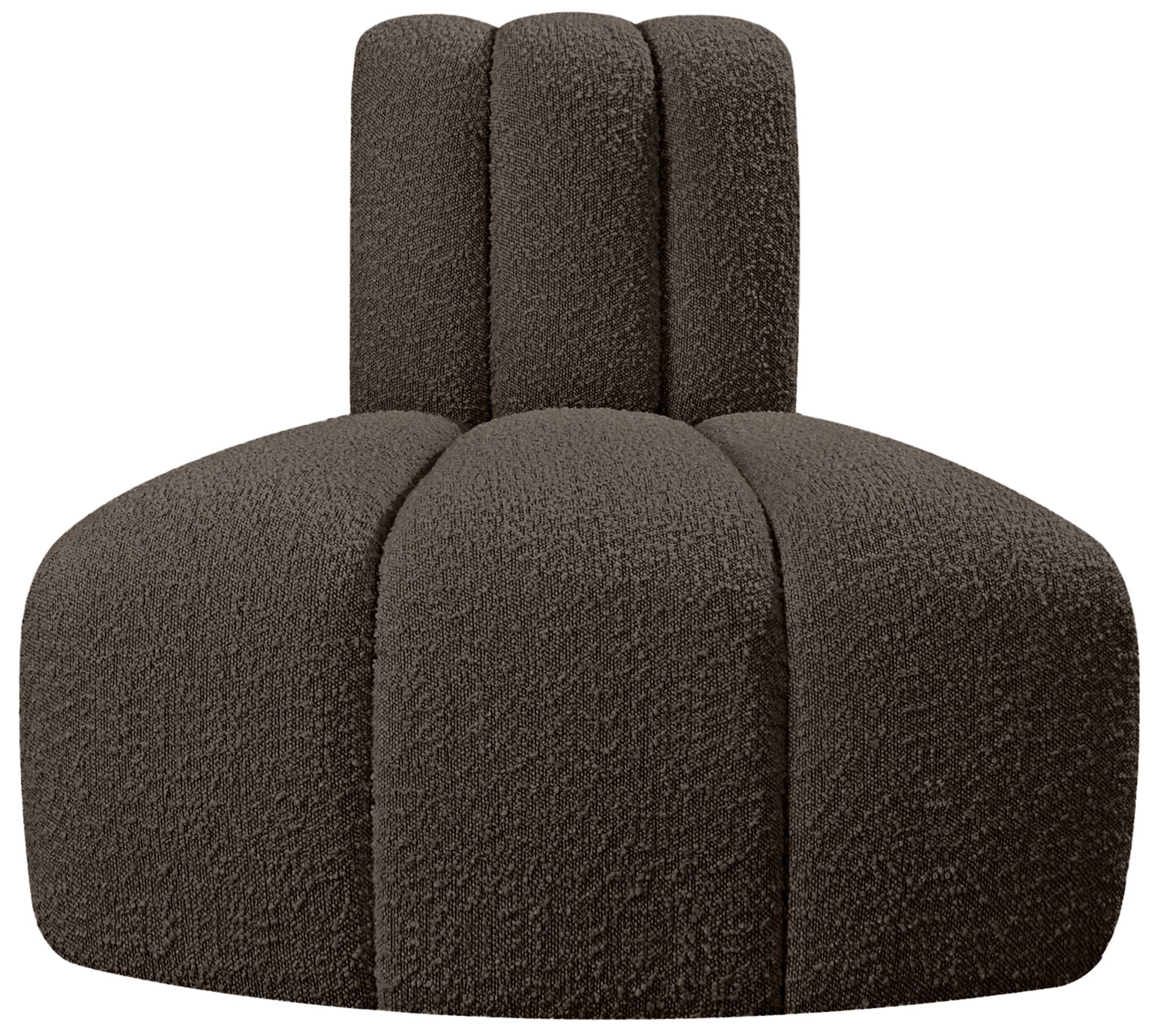 Arc - Boucle Fabric Reverse Corner