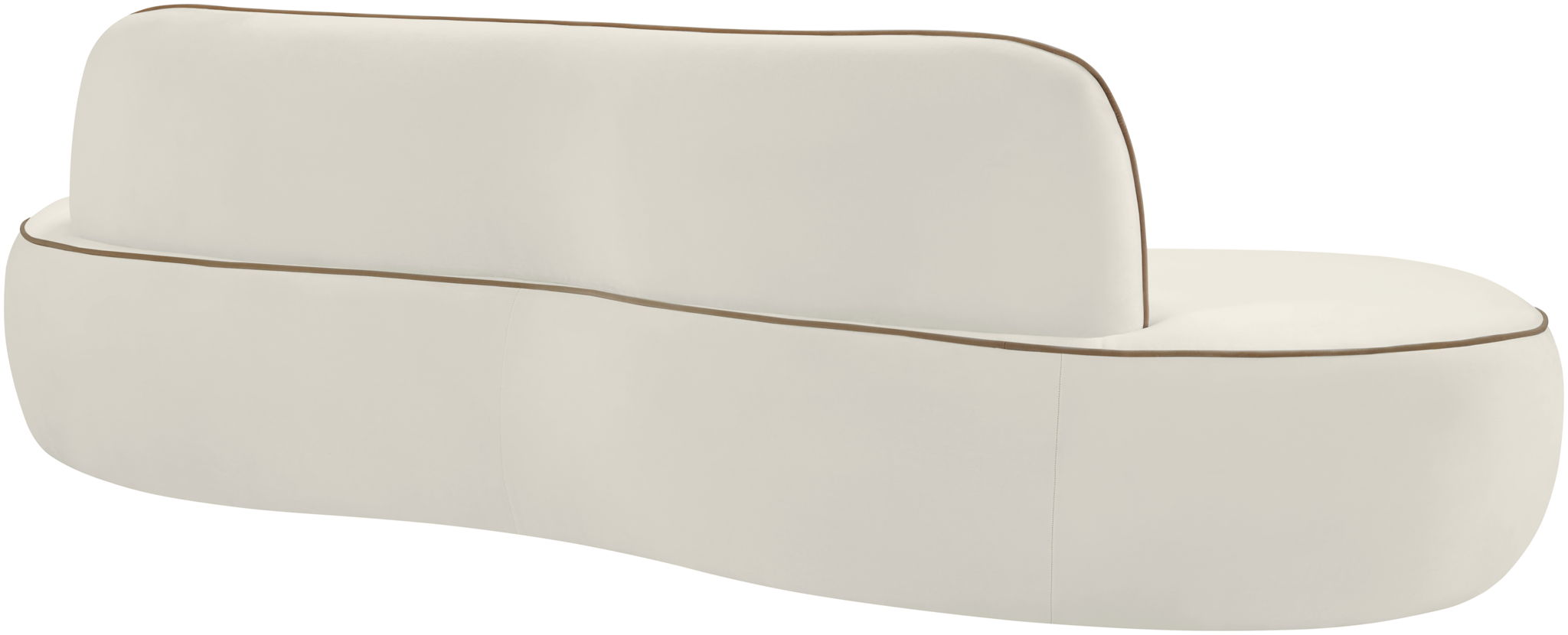 Swerve - Velvet 101" Upholstered Sofa