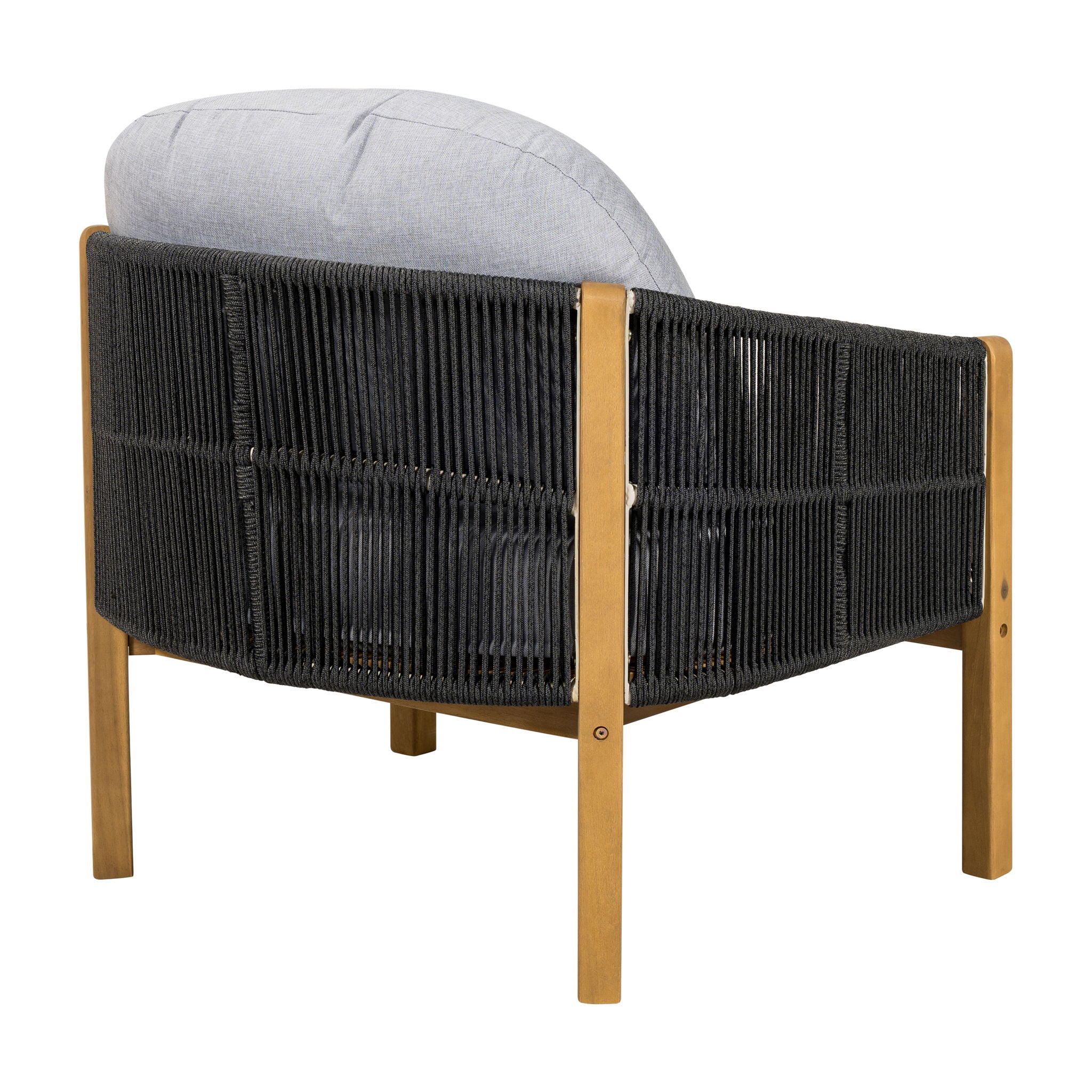 Grotta - Outdoor Wood Club Chair (Set of 2)