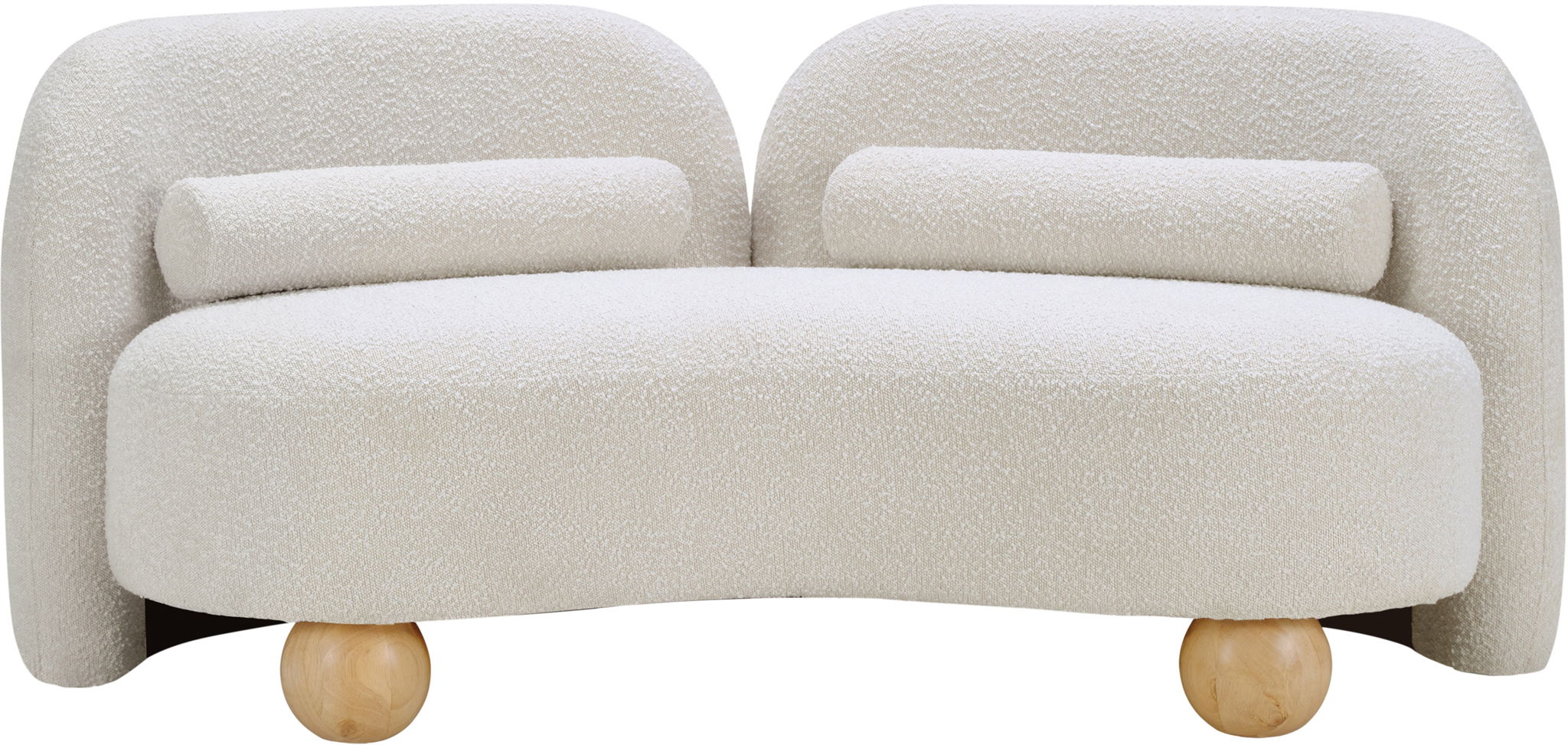 Daphne - Boucle Loveseat