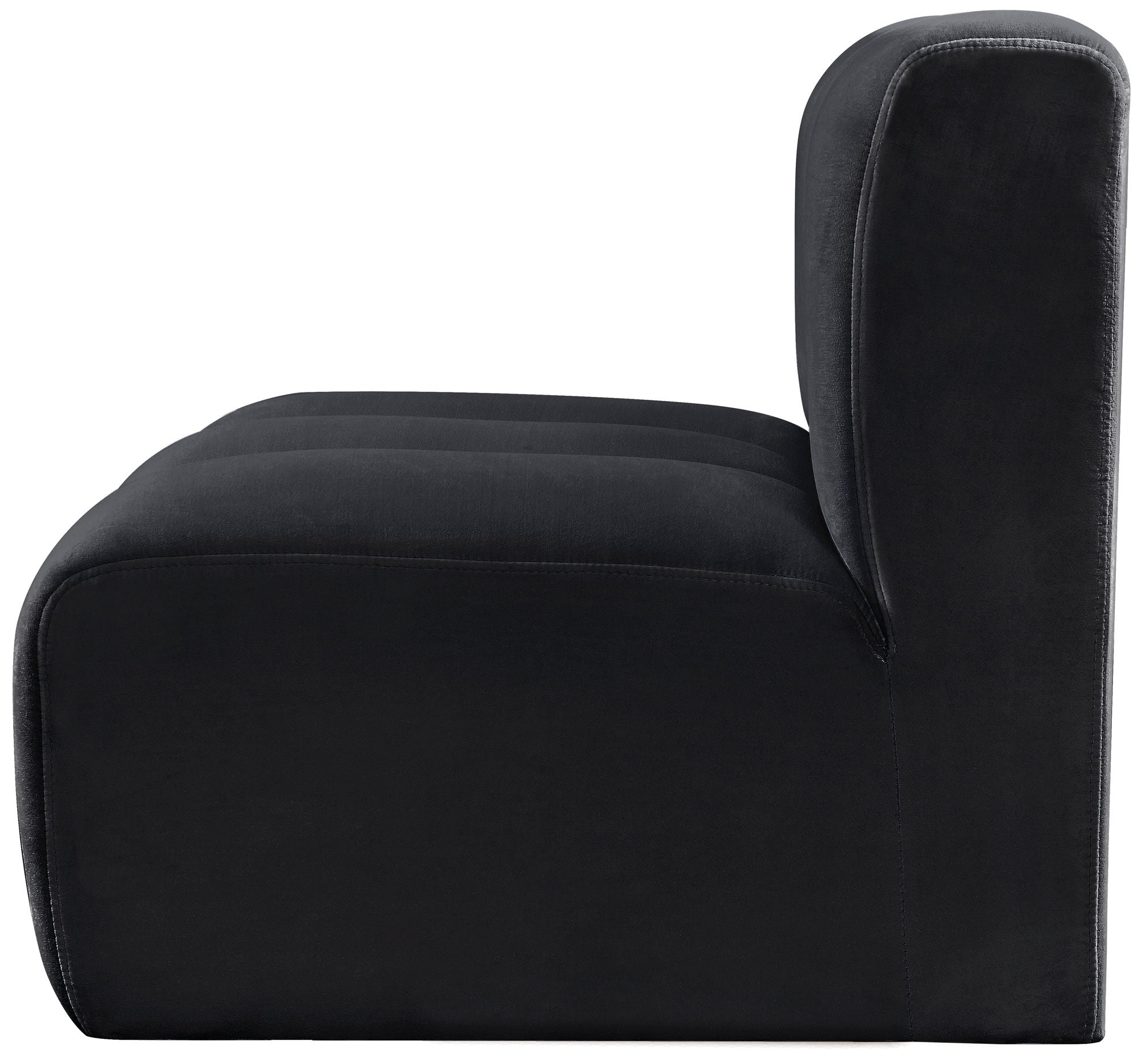 Arc - Velvet Straight Chair
