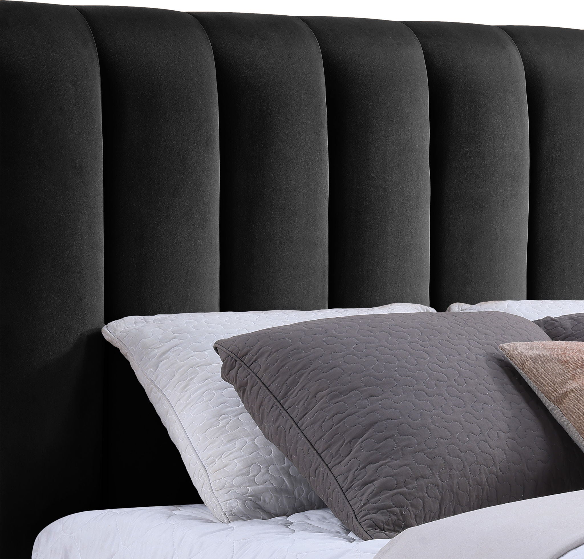 Amara - Velvet Upholstered Bed