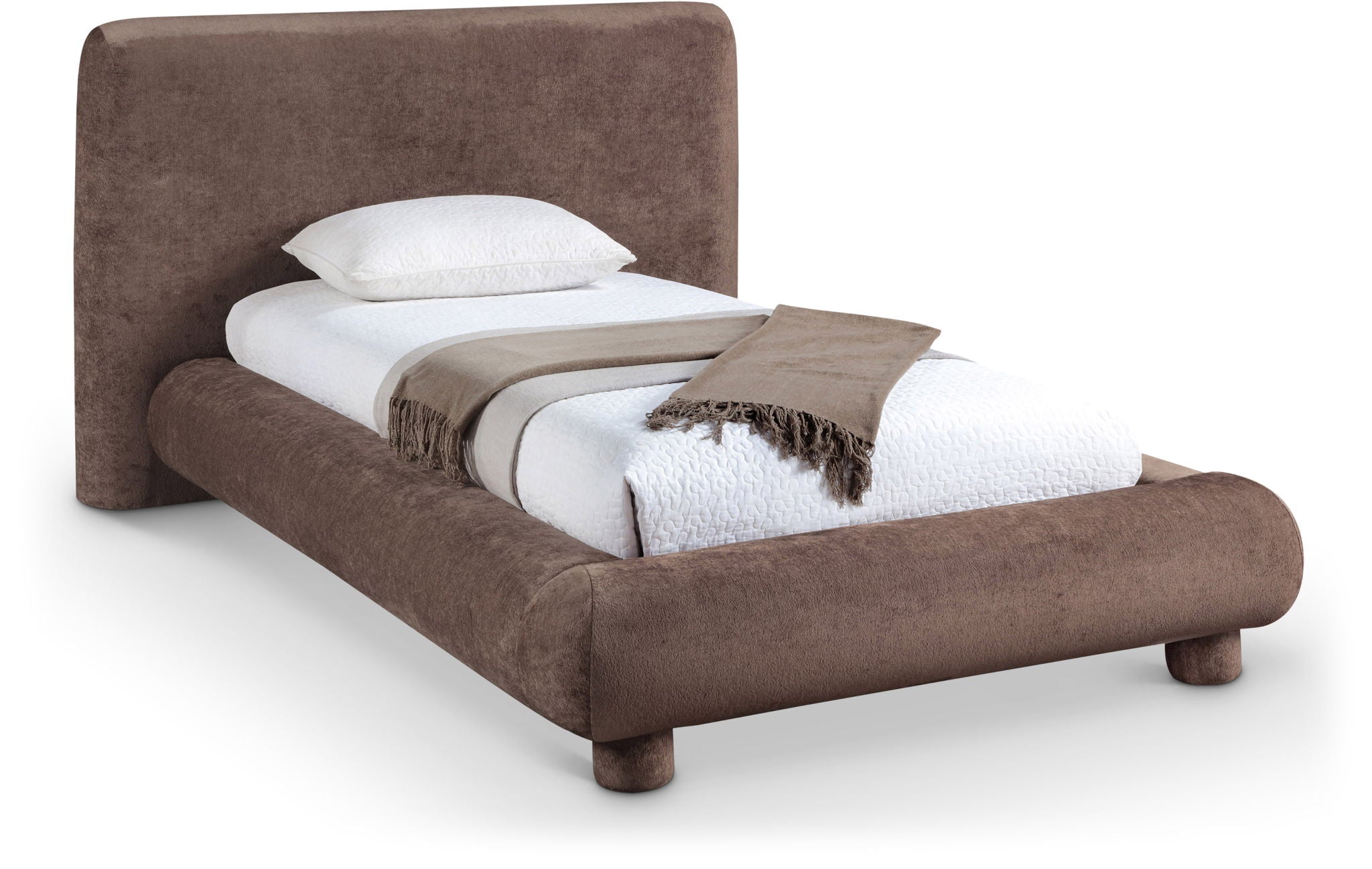 Blair - Chenille Upholstered Bed