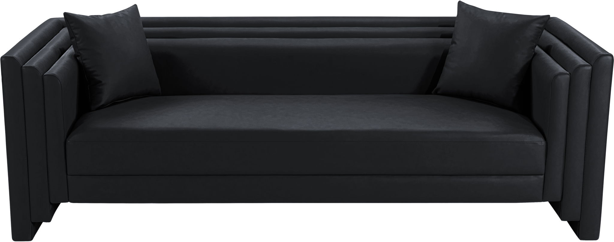Everett - Vegan Leather Upholstered Sofa