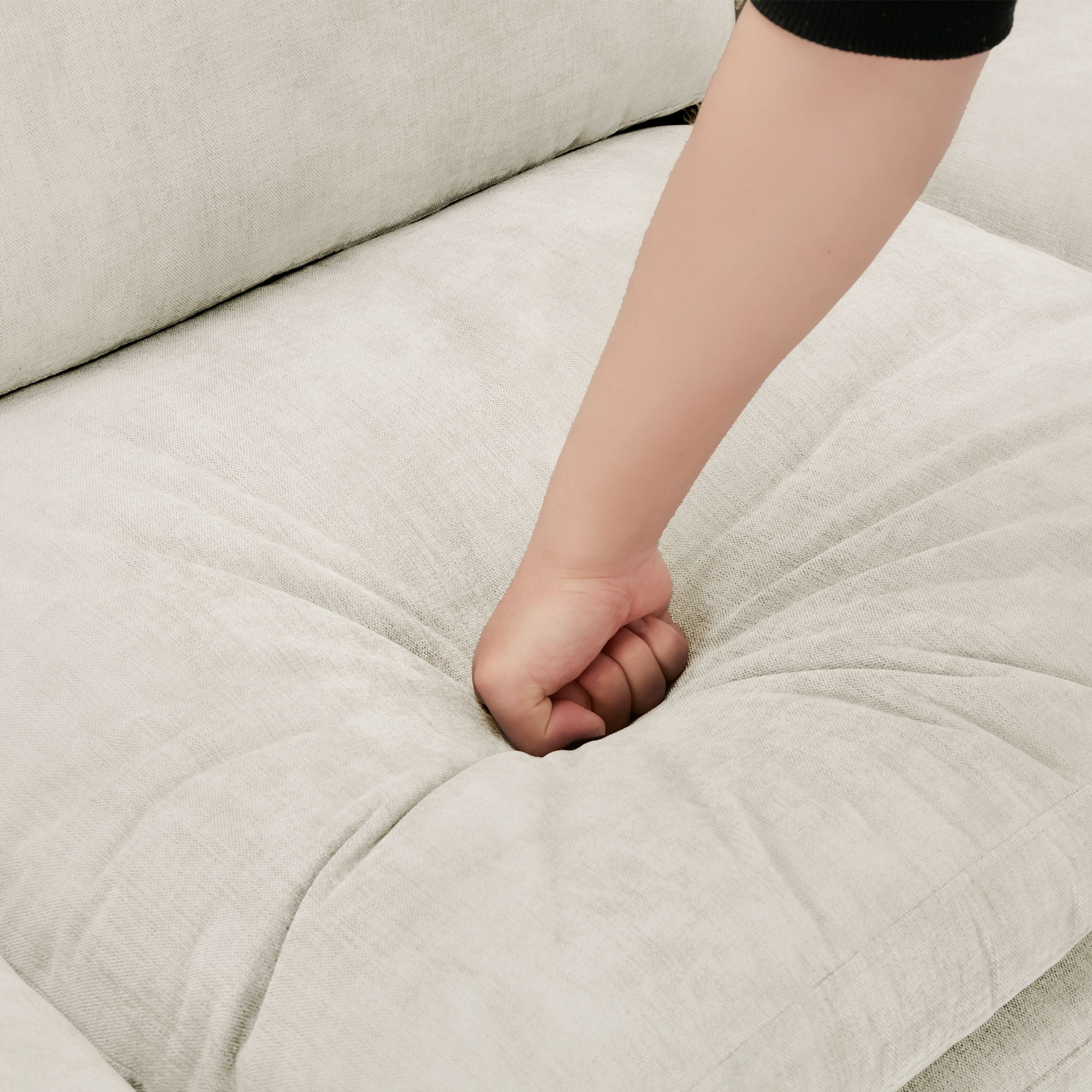 Cozy Sofa Set Oversized Comfy Cloud Sofa With Double Cushion