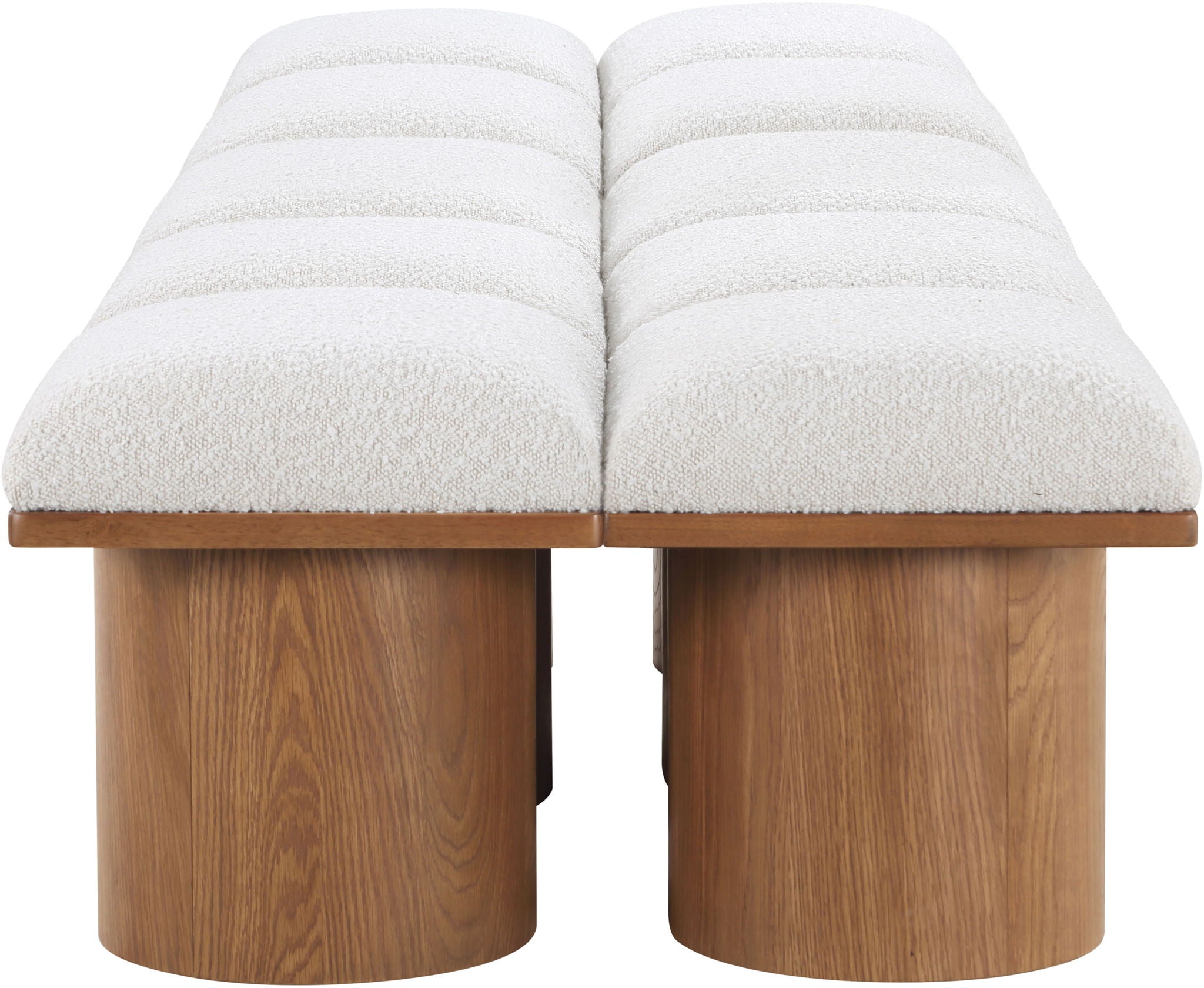 Pavilion - 10 Piece Modular Bench With Brown Base