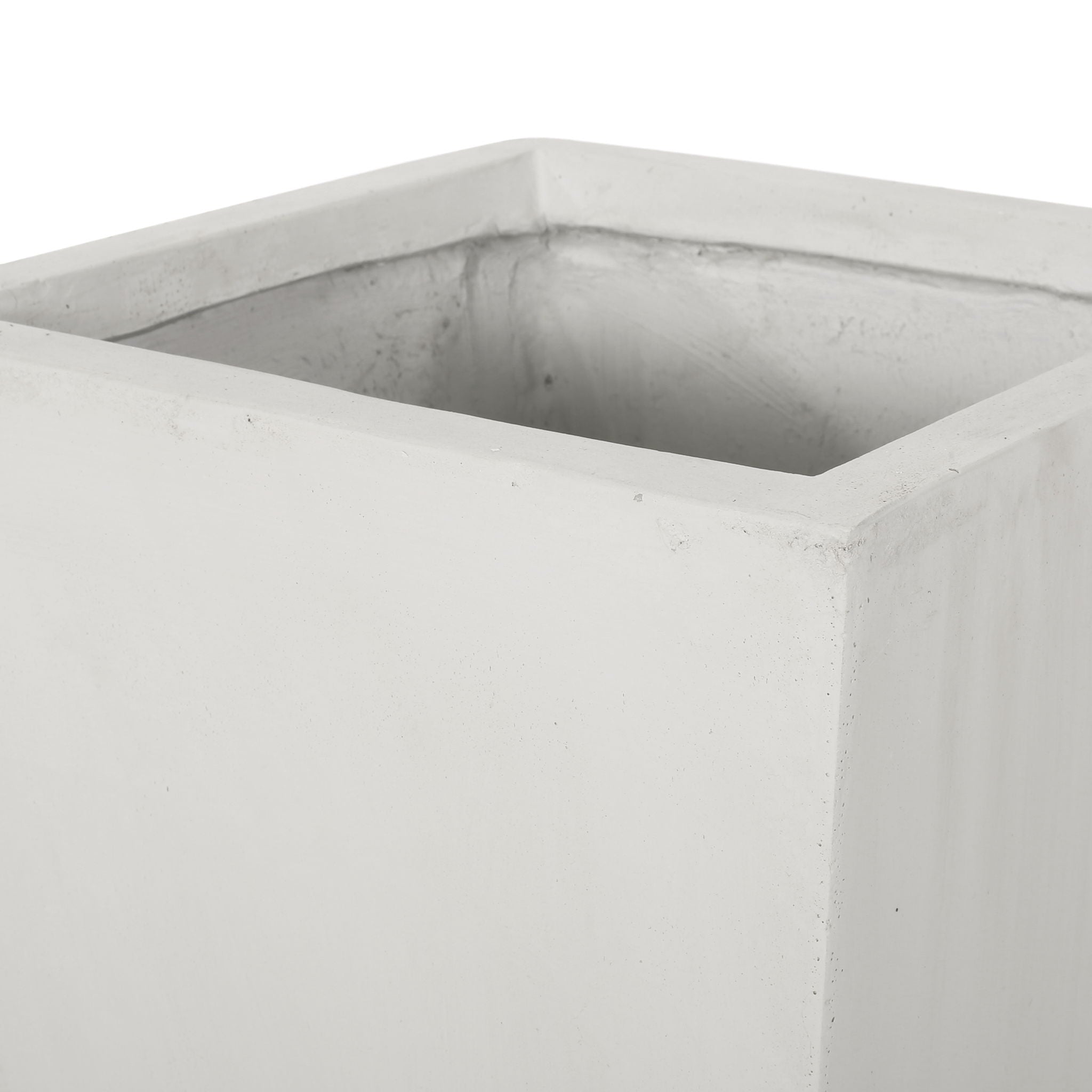 Outdoor Modern Cast Stone Planter