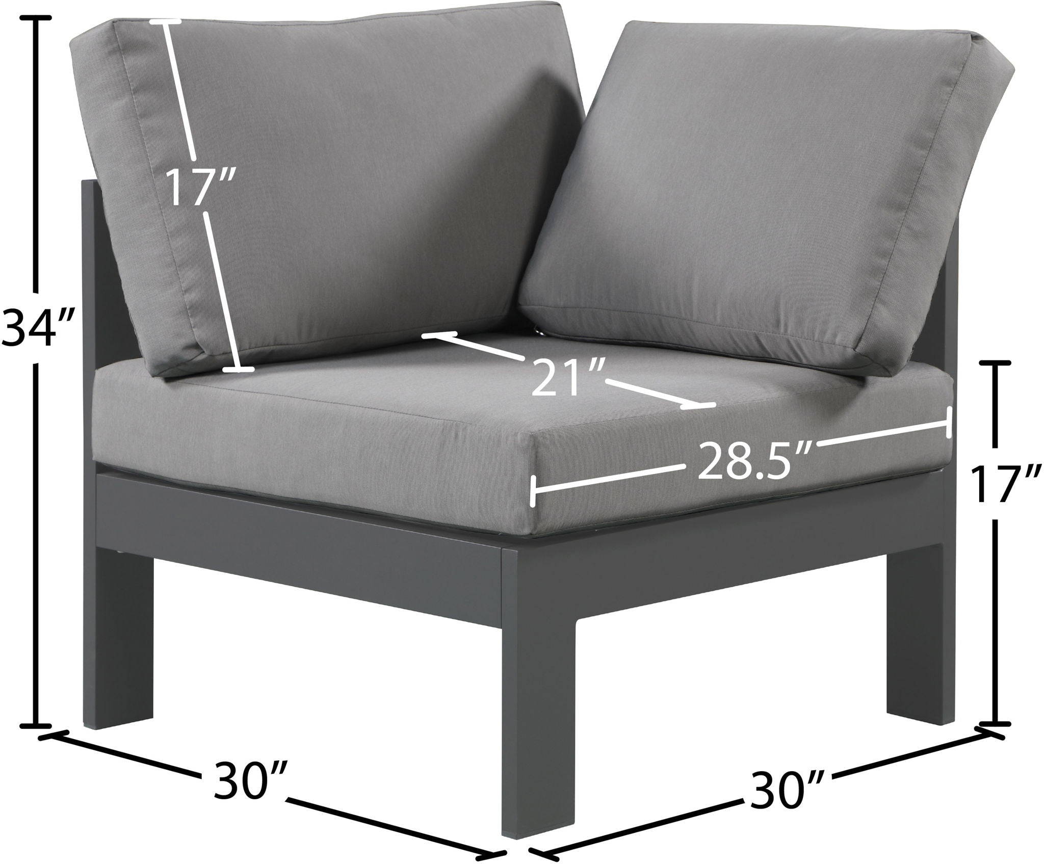 Nizuc - Outdoor Patio Corner Chair