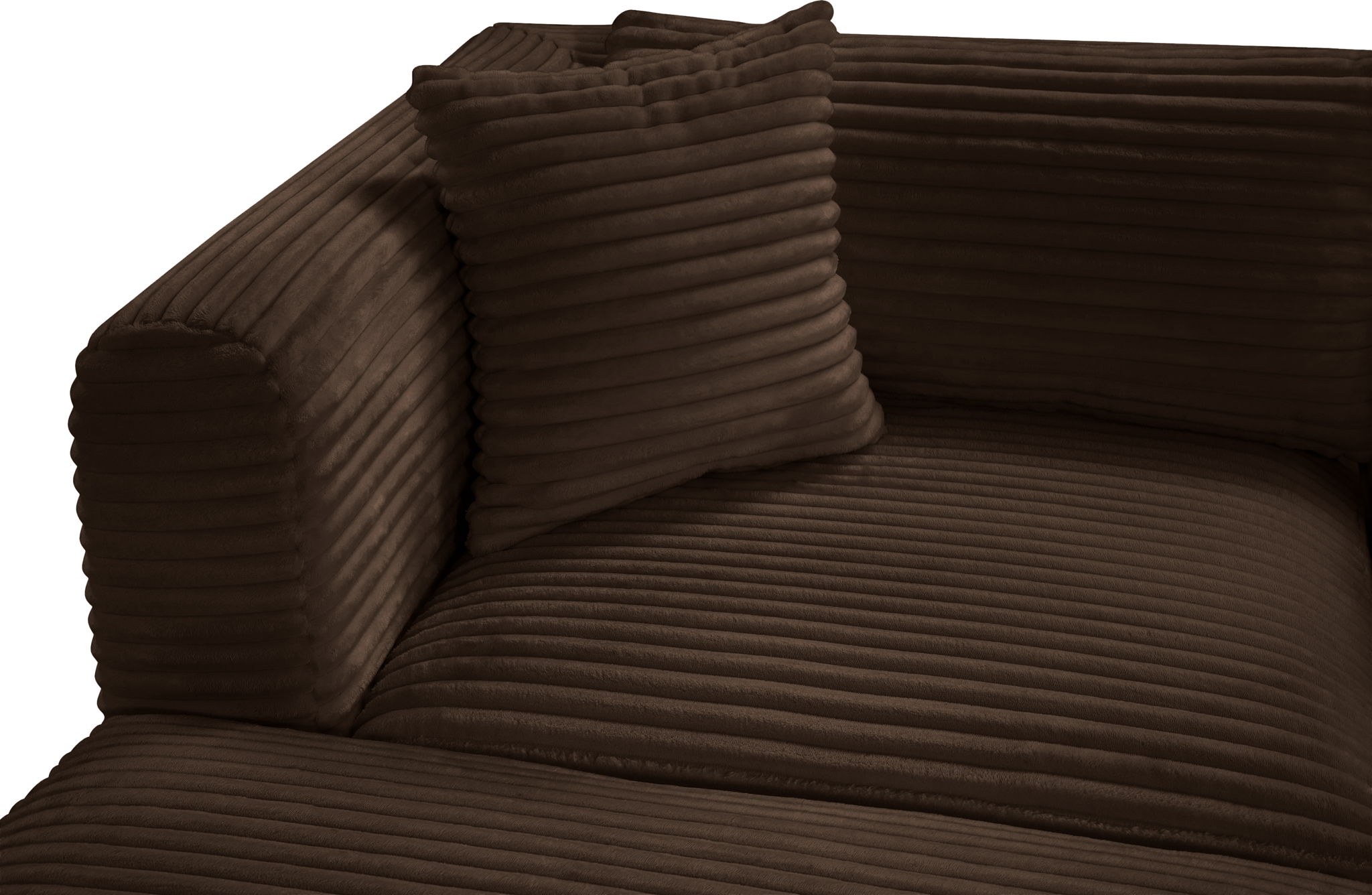 Shaggy - 7 Piece Modular Sectional With 2 Ottomans