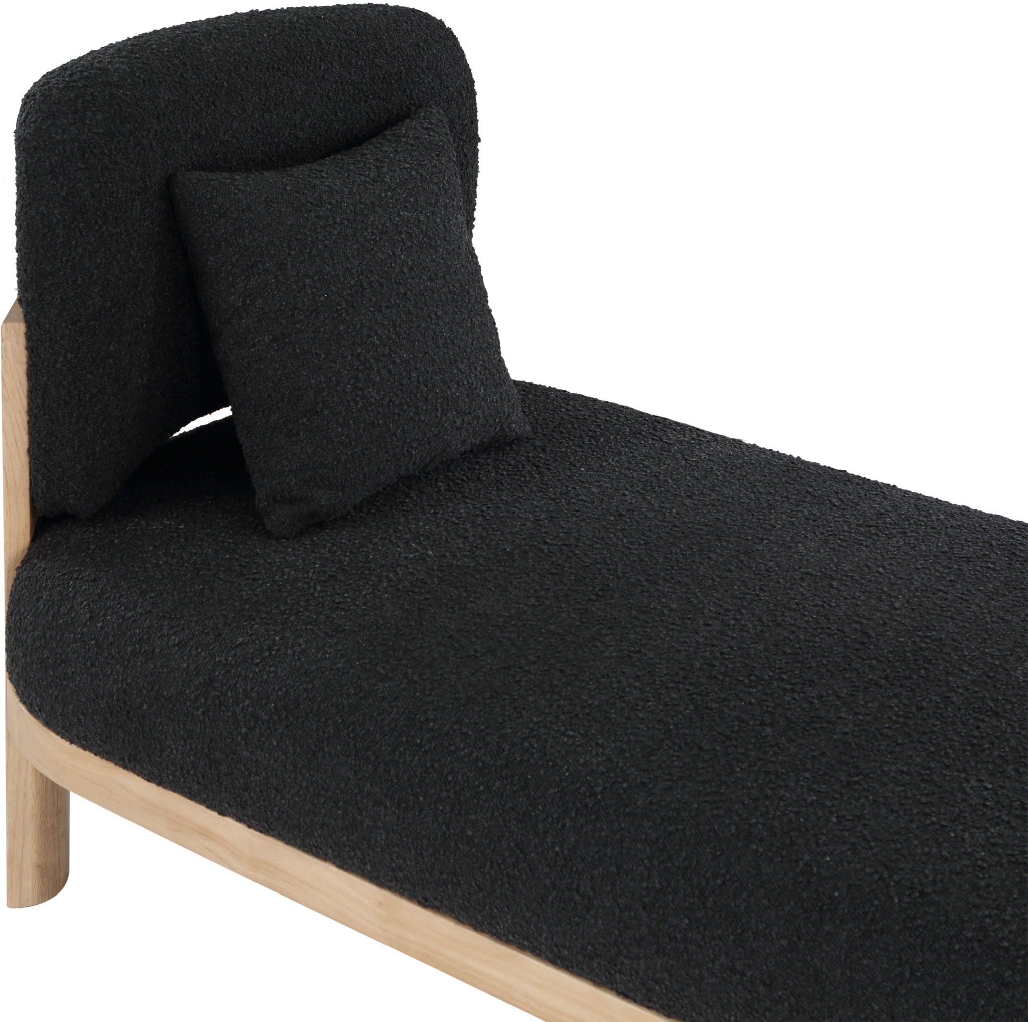 Maybourne - Chaise / Bench With Natural Frame
