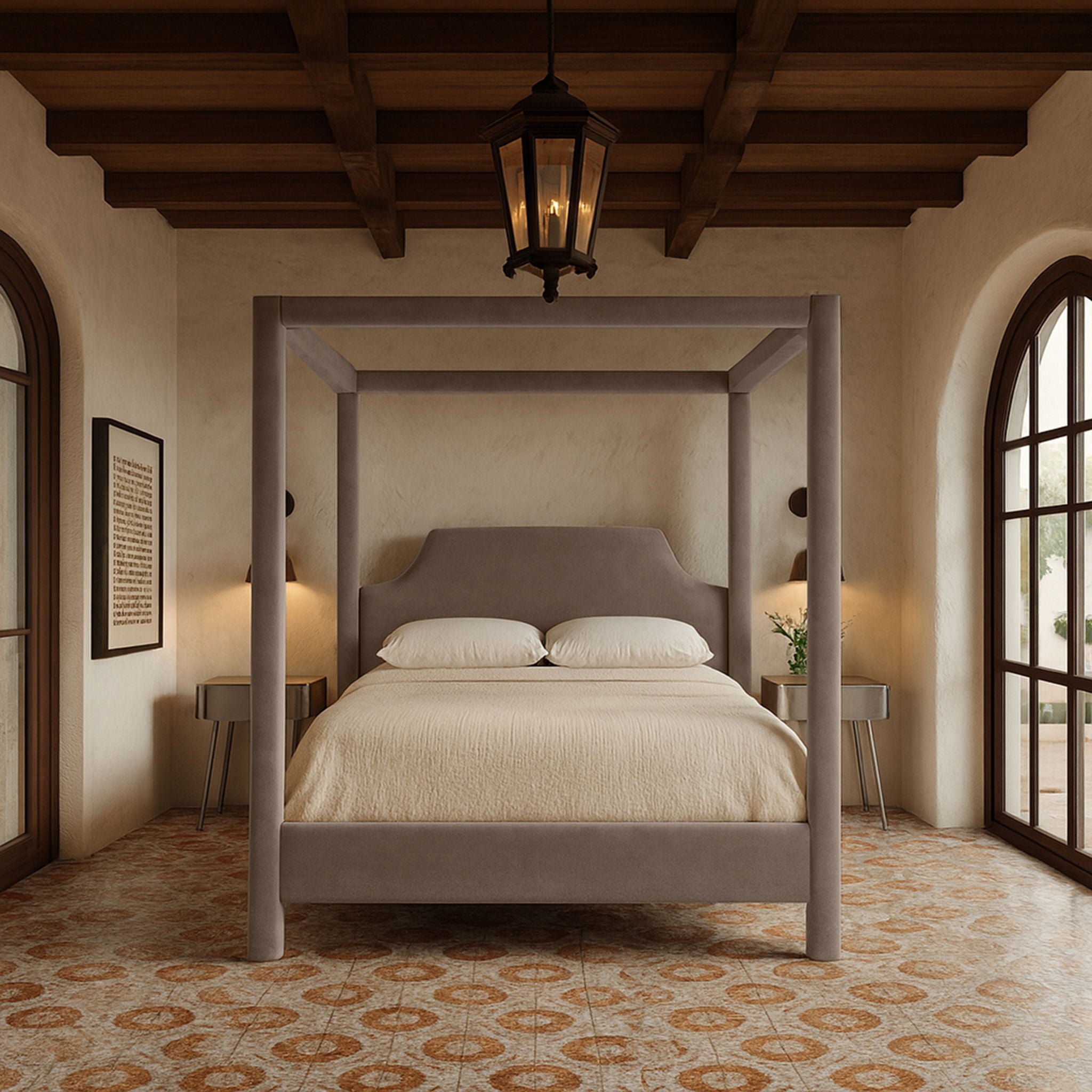 Dawson - Velvet Upholstered Bed