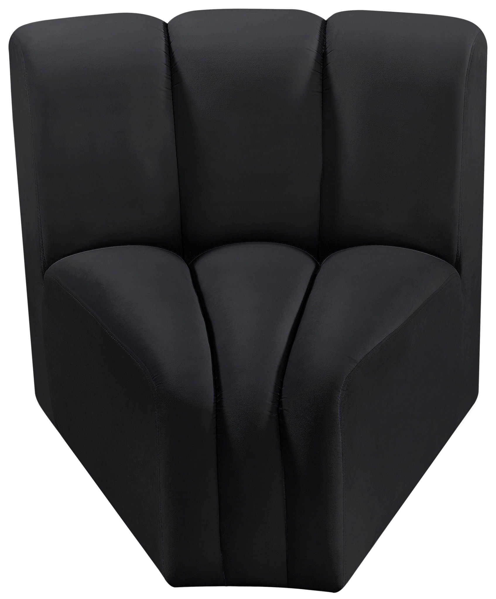 Arc - Velvet Curved Corner Chair
