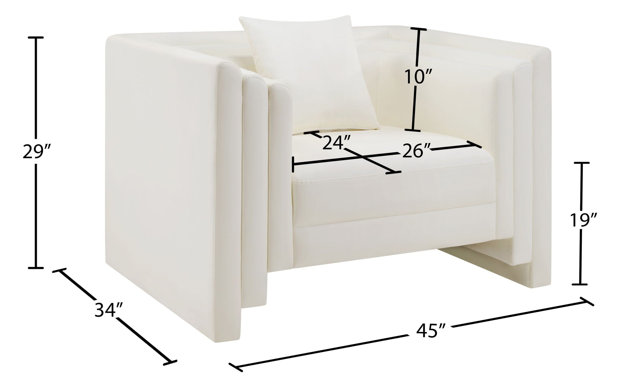 Everett - Vegan Leather Upholstered Chair