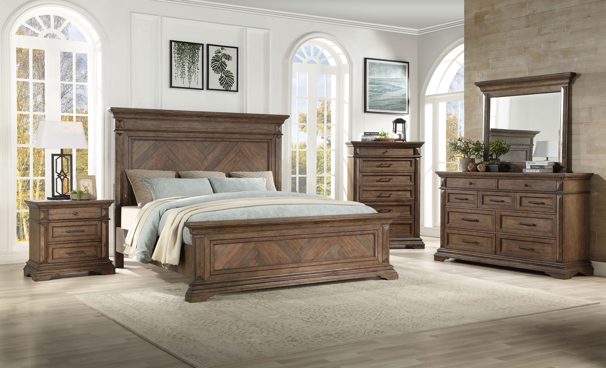 Mar Vista - Mirror - Walnut