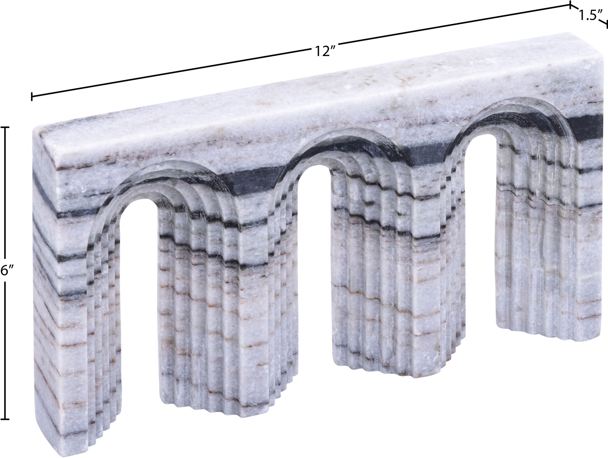 Curva - Marble Decorative Object