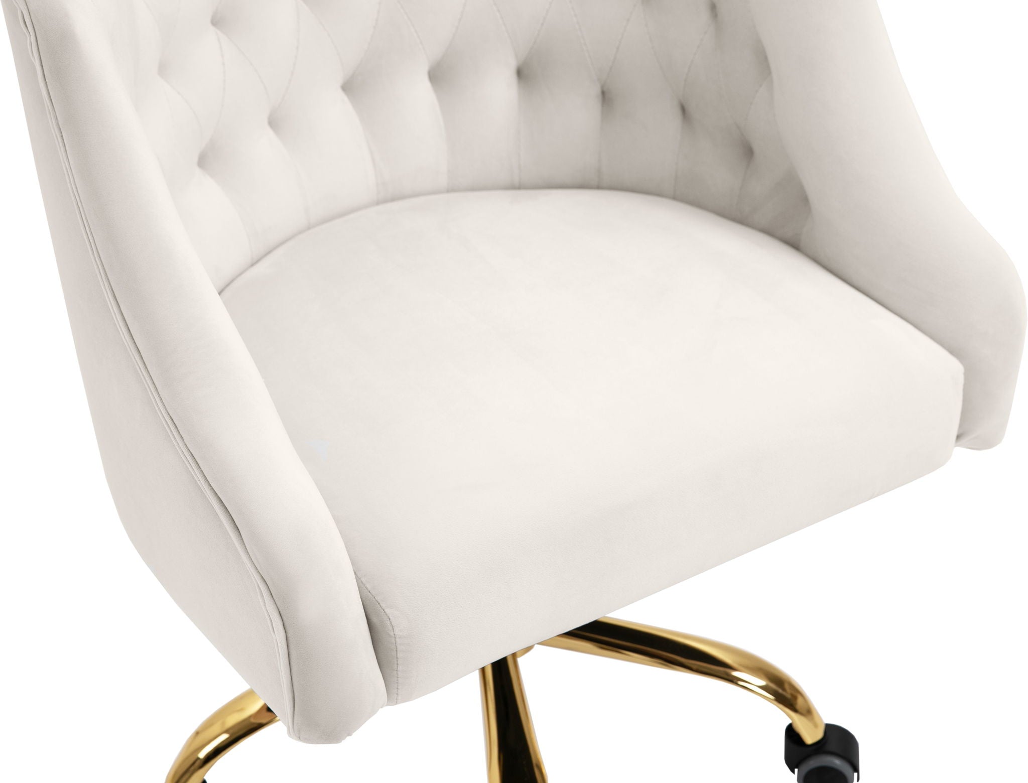 Arden - Office Chair with Gold Legs