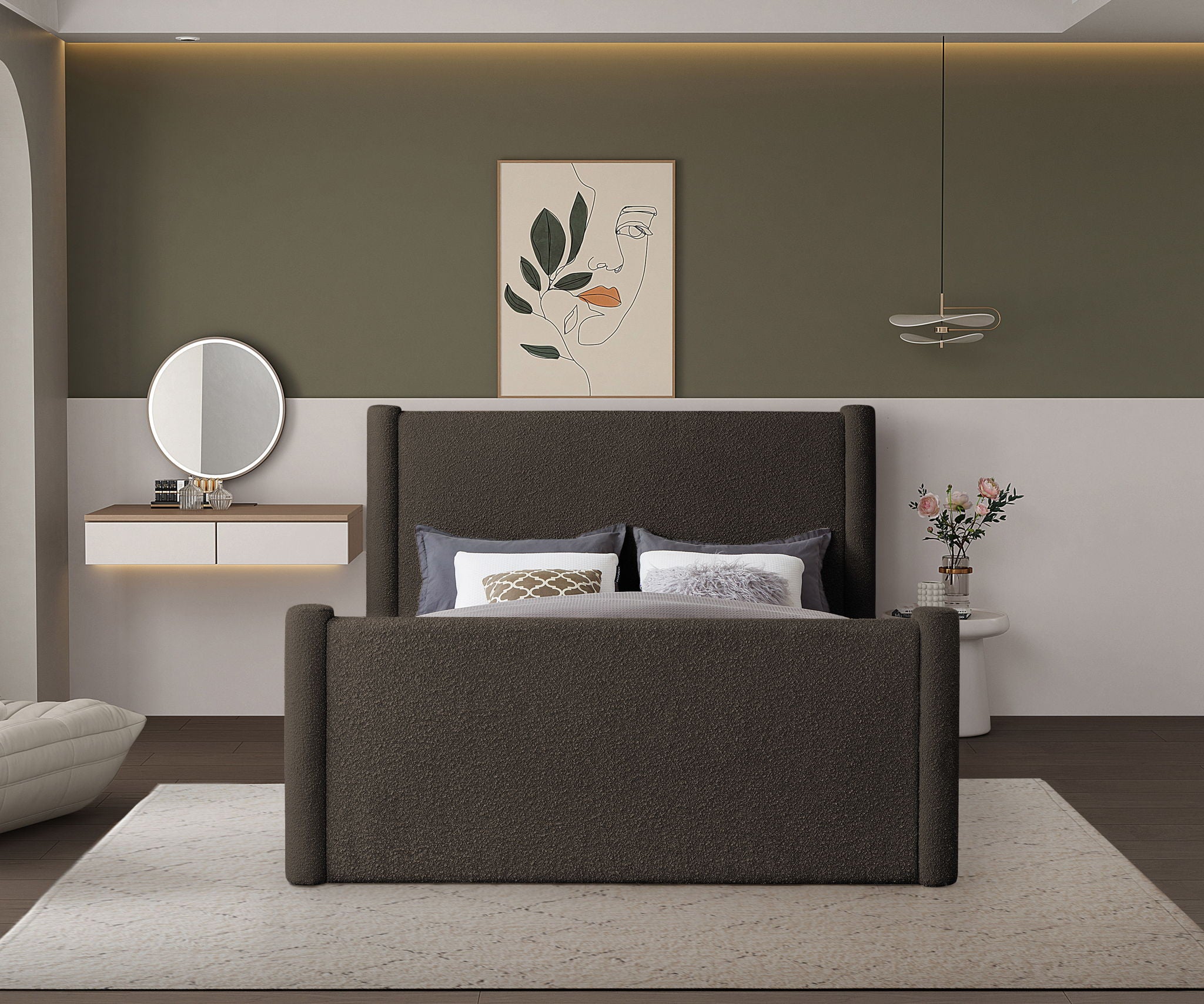 Elias - Boucle Bed