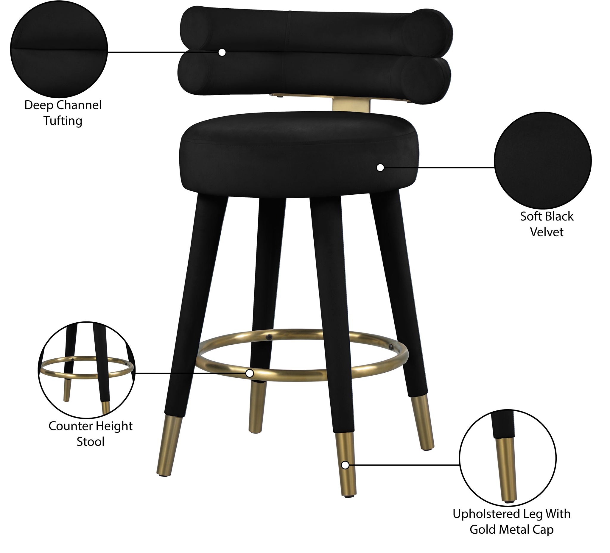 Fitzroy - Counter Stool (Set of 2)