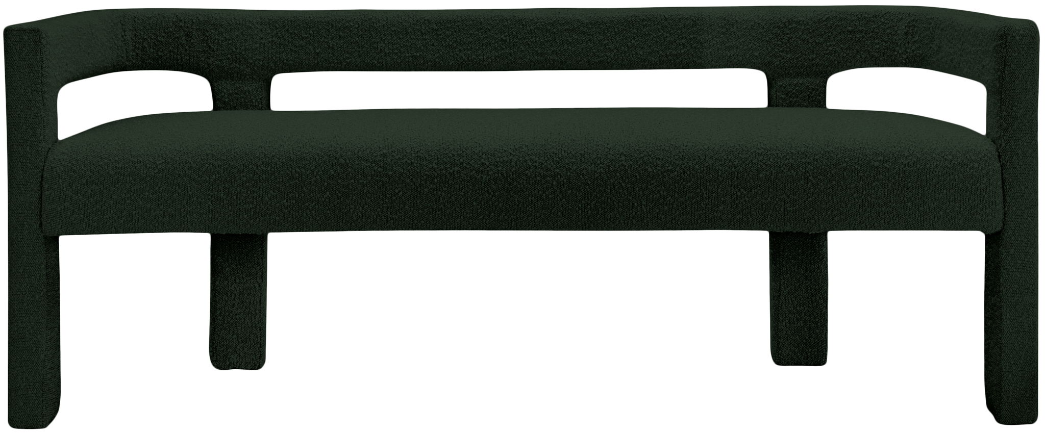 Athena - Boucle Fabric Bench