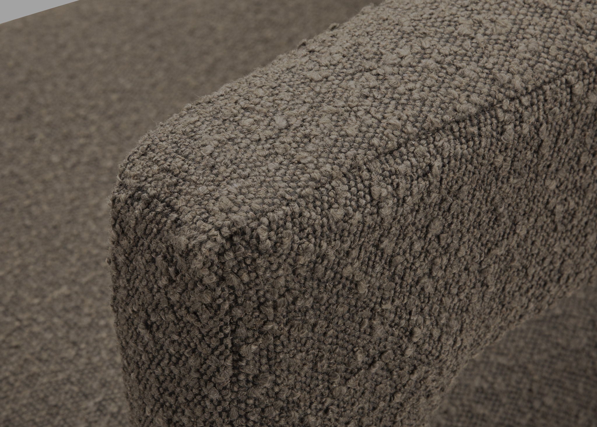 Athena - Boucle Fabric Bench