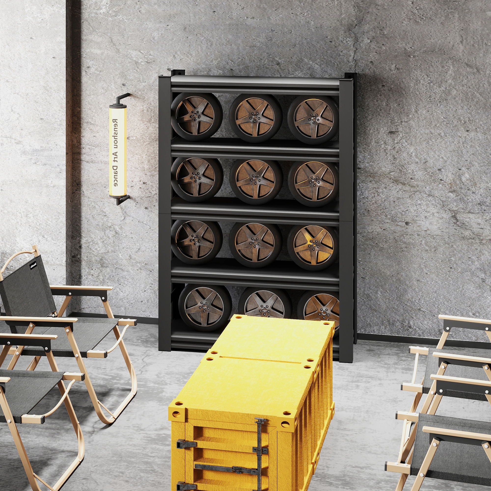 5 Tier Heavy Duty Shelving Unit Adjustable Shelving Units