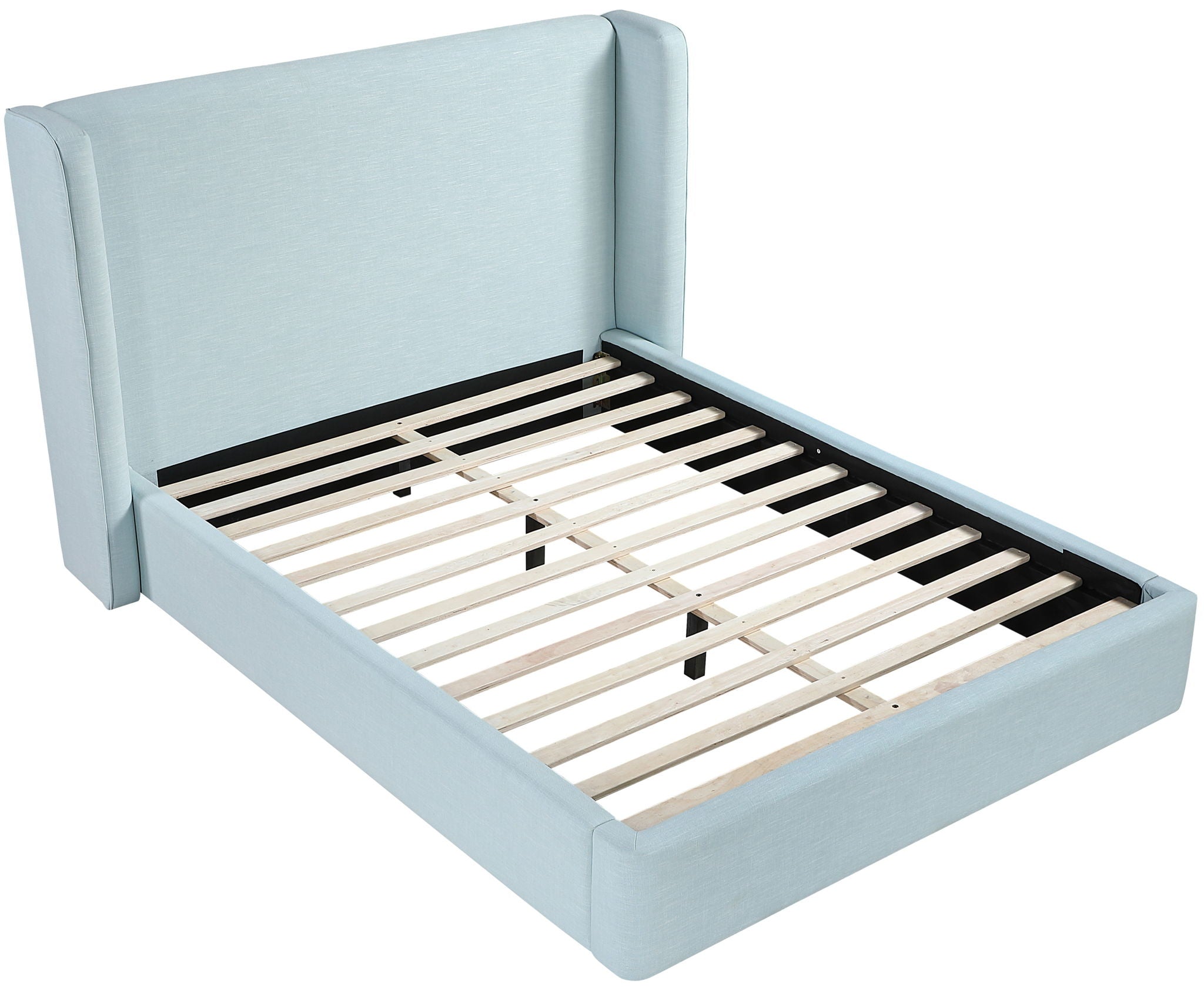 Kendall - Linen Textured Fabric Upholstered Bed