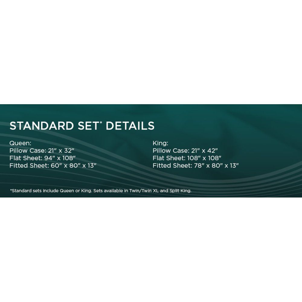 Linens - Tempur Luxe Egyptian Cotton Pillowcase Set