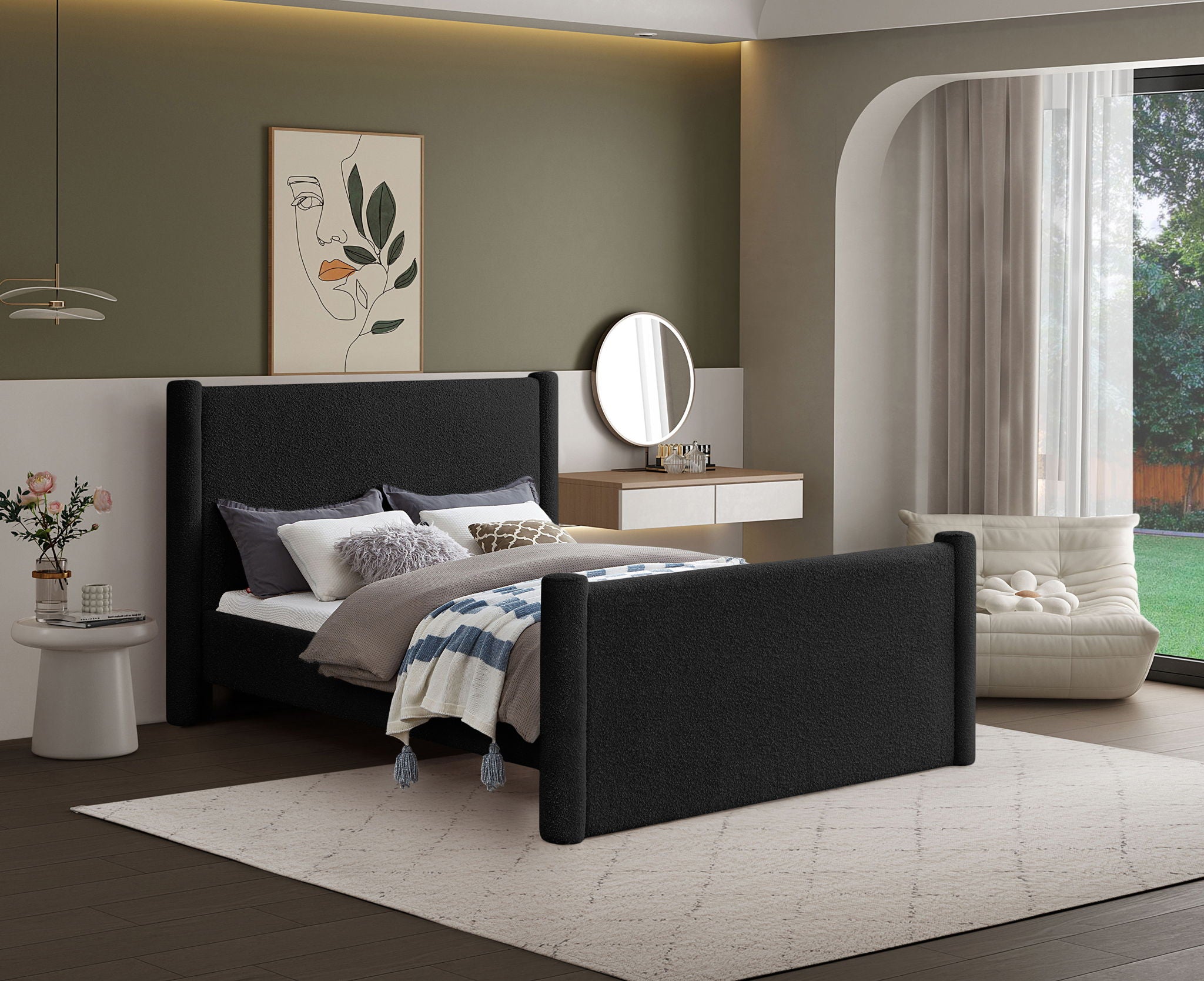 Elias - Boucle Bed