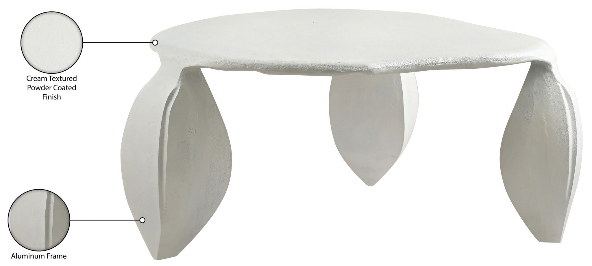 Pueblo - Aluminum Coffee Table