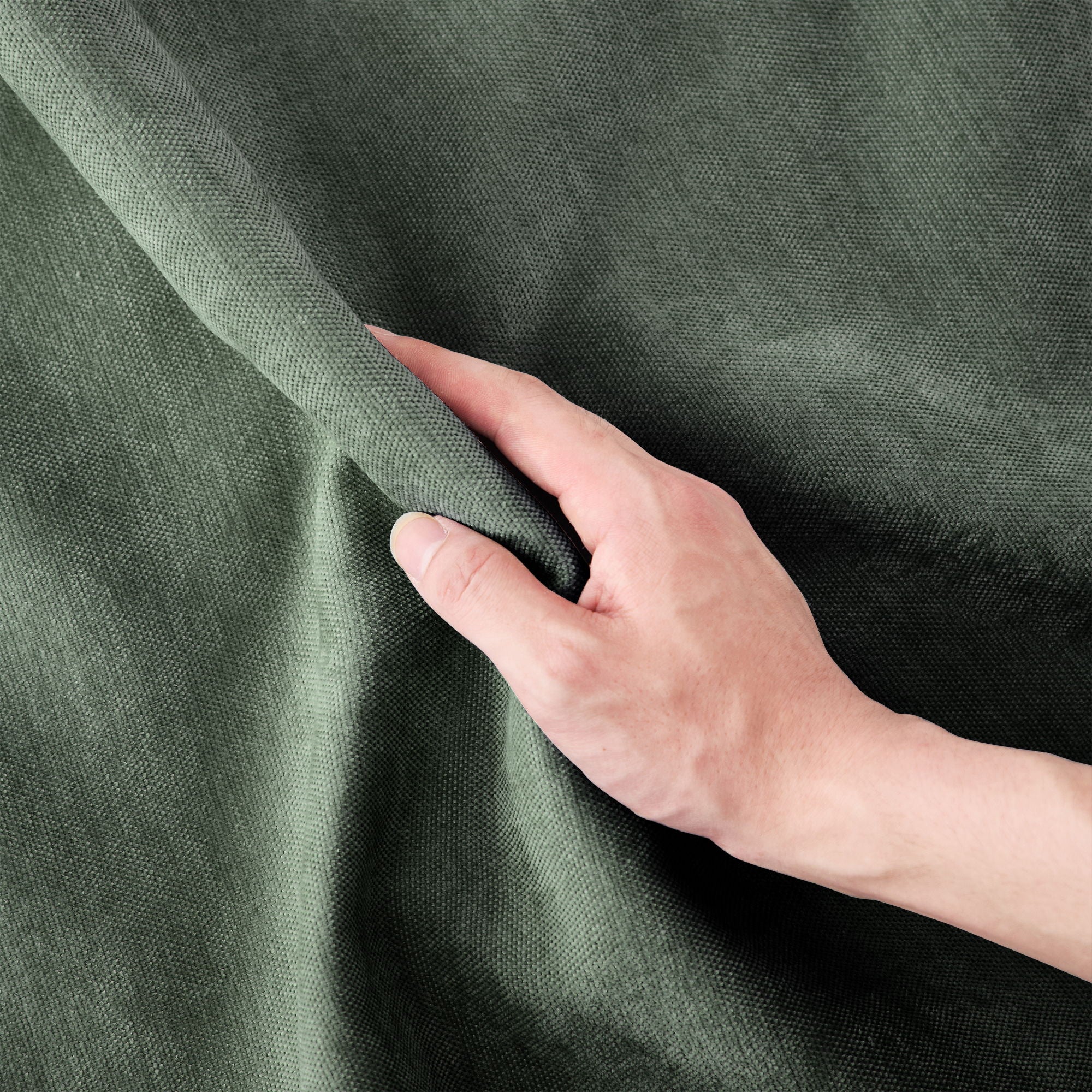 Stylish Sofa With Ottoman And Lumbar Pillows, Ergonomic Design