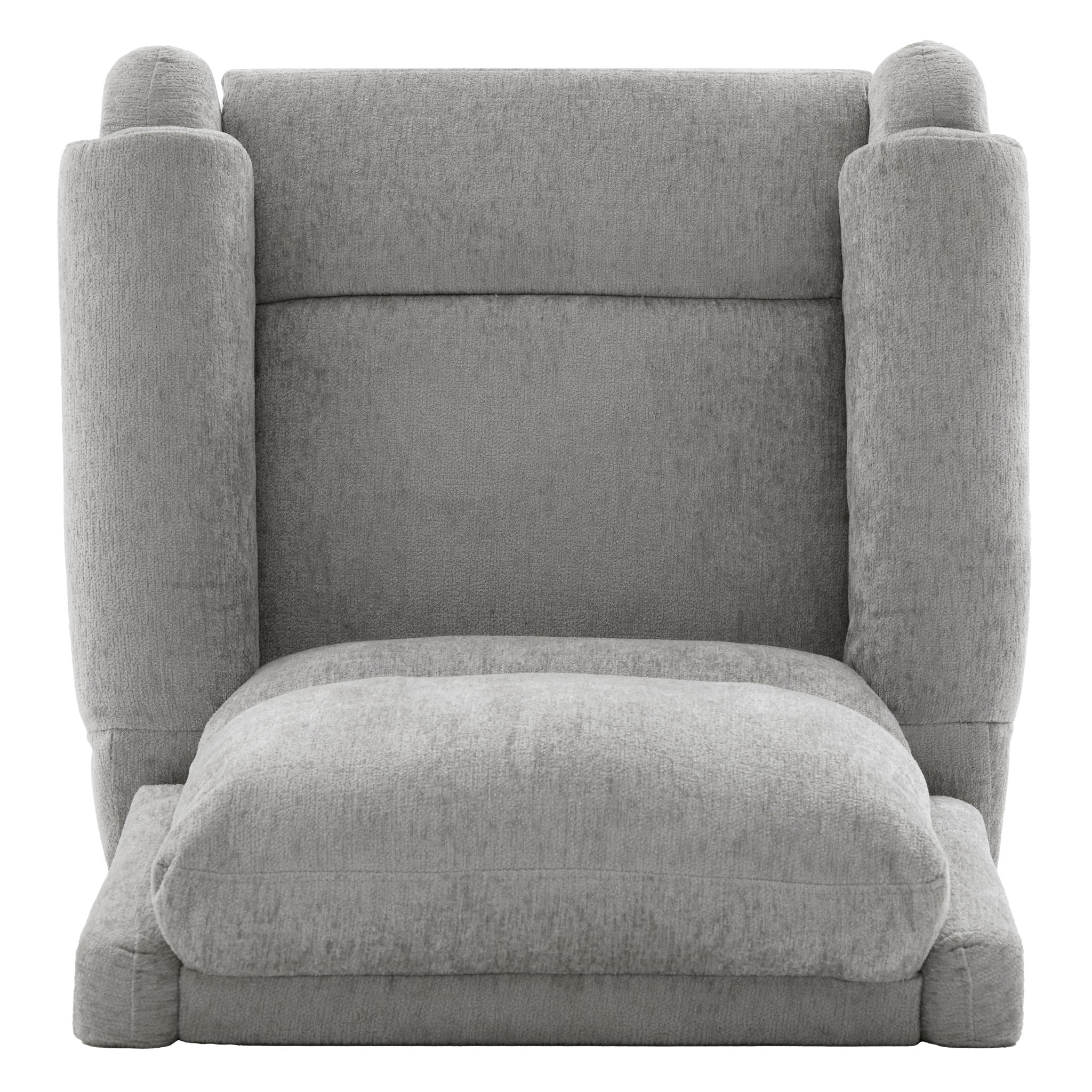 Manual Recliner Massage Chair With Swivel Rocker, 8 Massage Modes, Side Storage Pocket