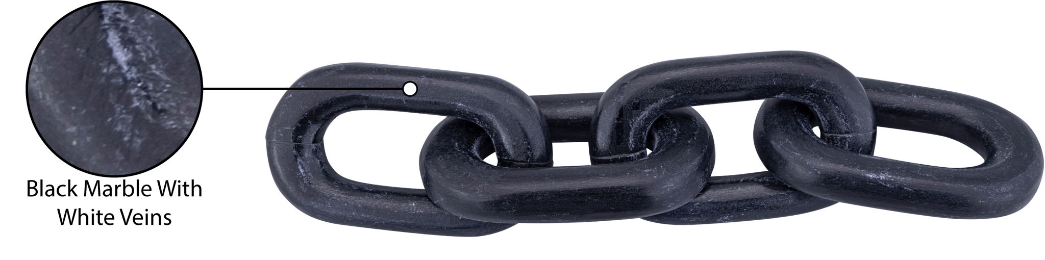 Lynx - Marble Decorative Chain Links