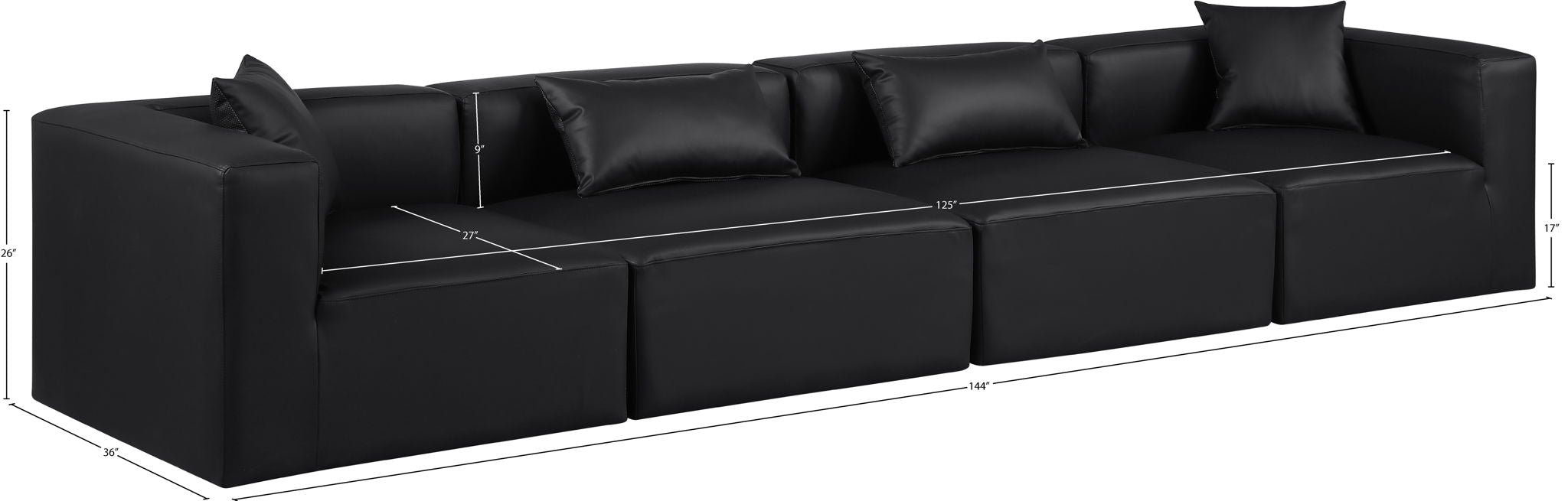 Cube - Modular 4 Seat Sofa
