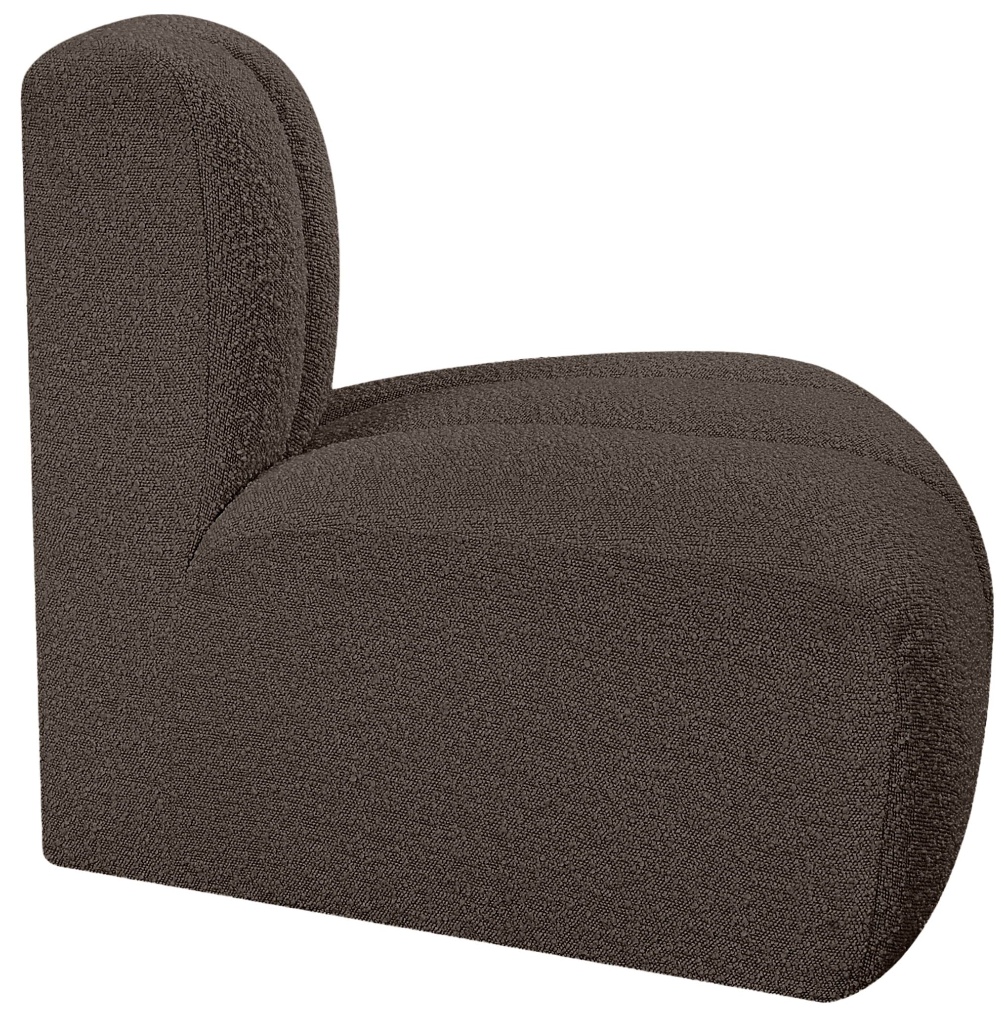 Arc - Boucle Fabric Reverse Corner