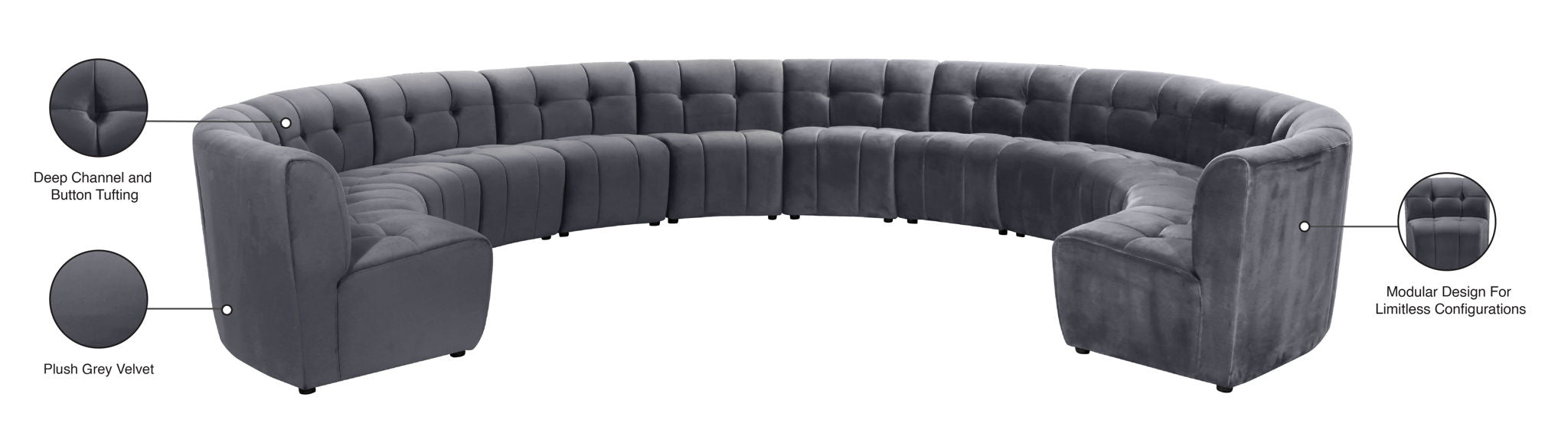Limitless - 12 Pc. Modular Sectional