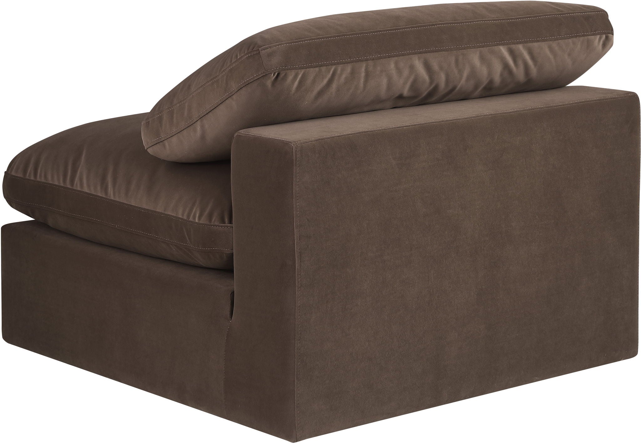 Comfy - Velvet Armless Chair