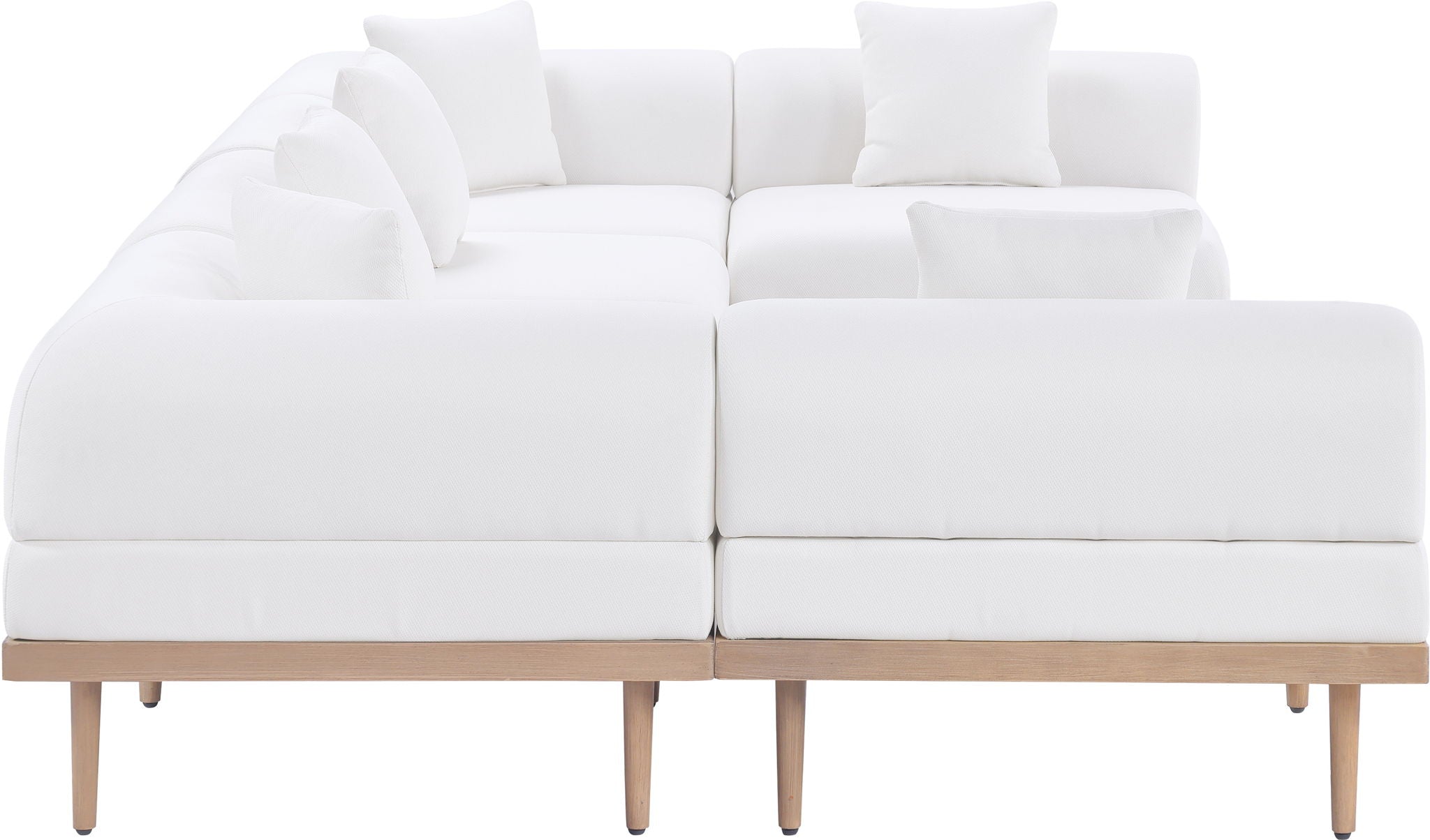 Laguna - 6 Piece 142" Outdoor Patio Modular Sectional