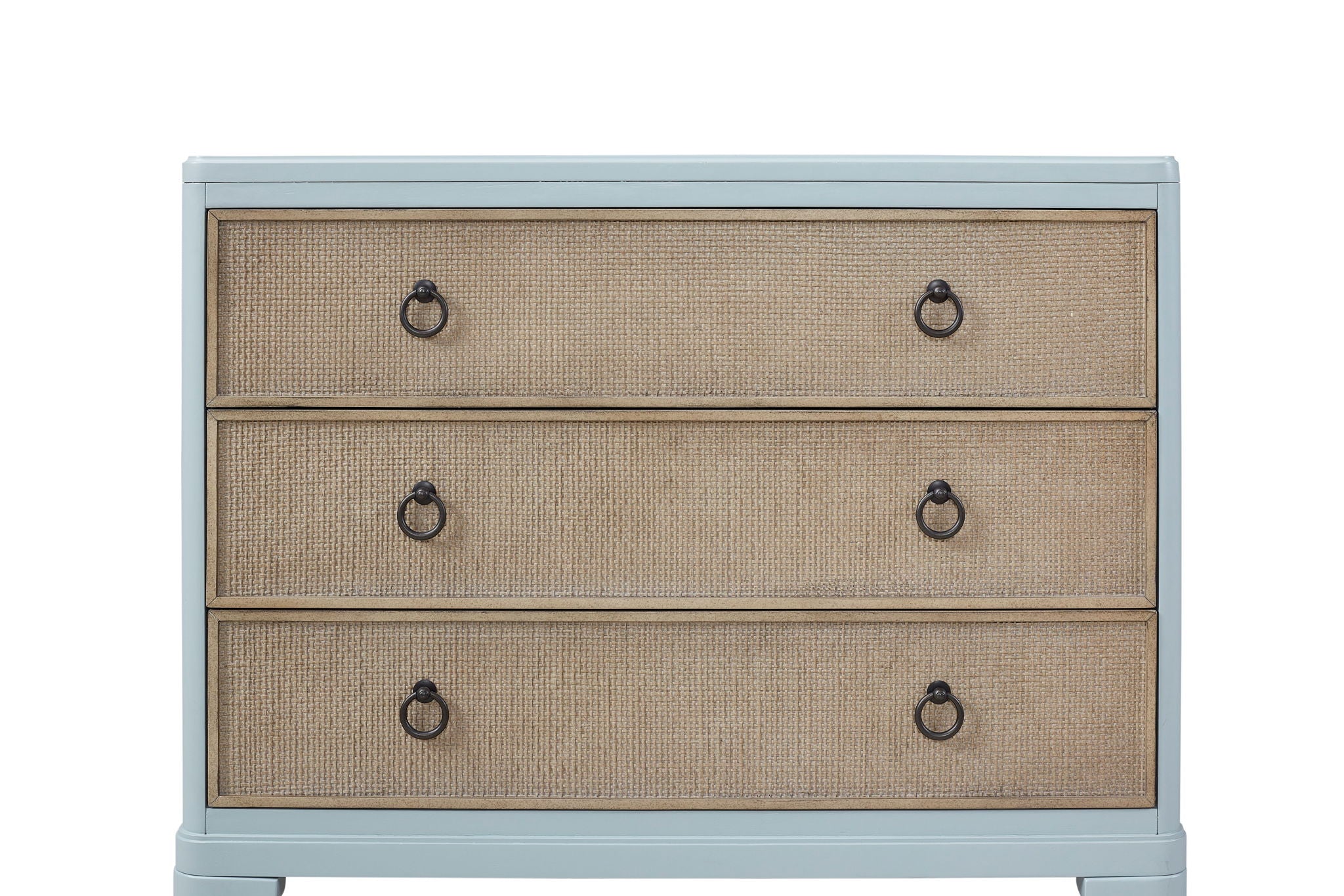 Panel Bedroom Set With 3 Drawer Nightstand, Casual Dresser, Cane Mirror, 3 Drawer Cane Front Chest And Bench