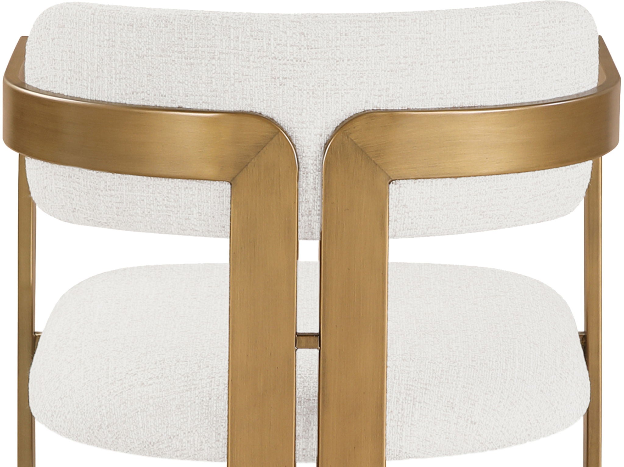 Aurum - Linen Textured Fabric Upholstered Dining Chair (Set of 2)