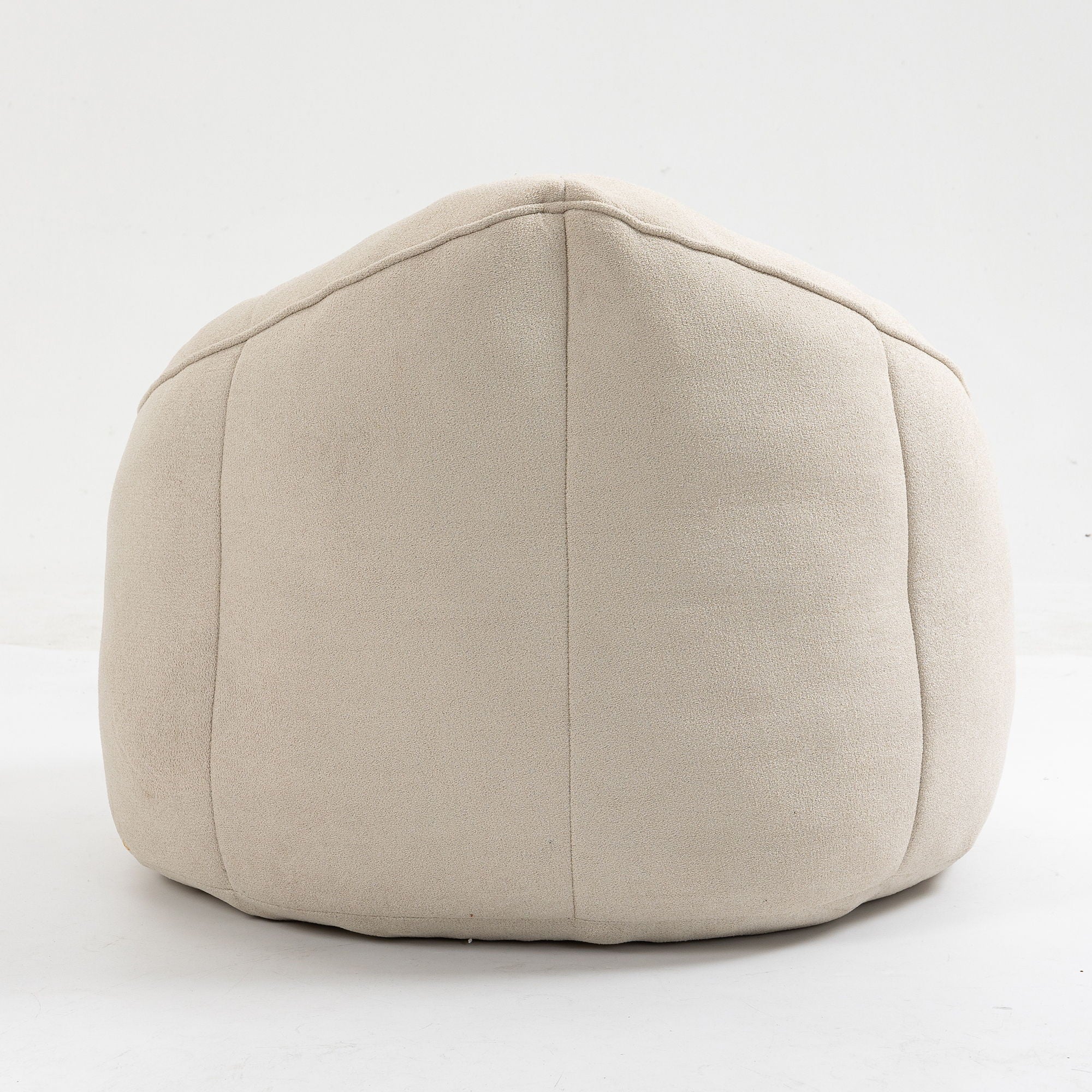 Bedding Bean Bag Sofa Chair High Pressure Foam With Footrest
