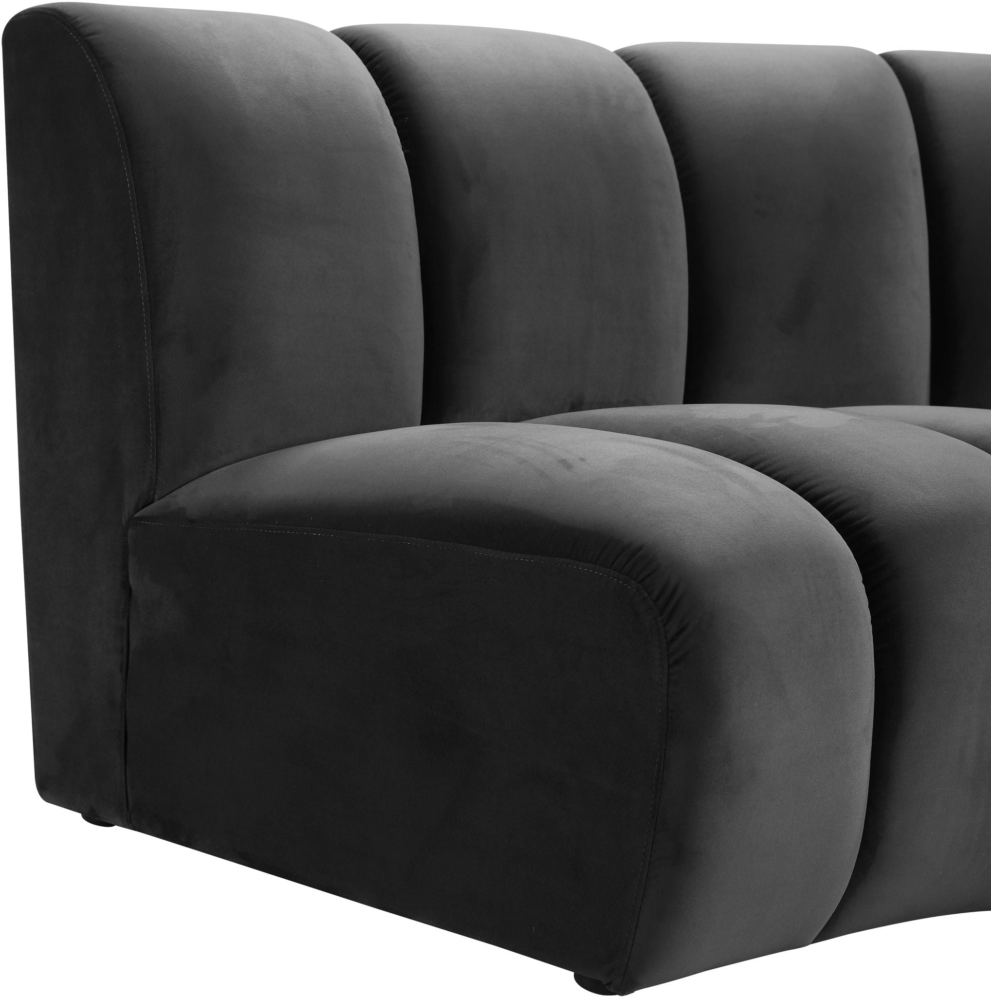 Infinity - 12 Piece Velvet Modular Sectional