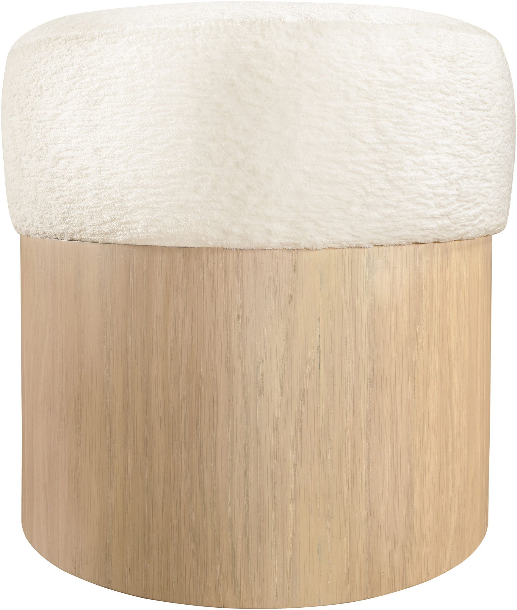 Nimes - Ottoman / Stool With Natural Base