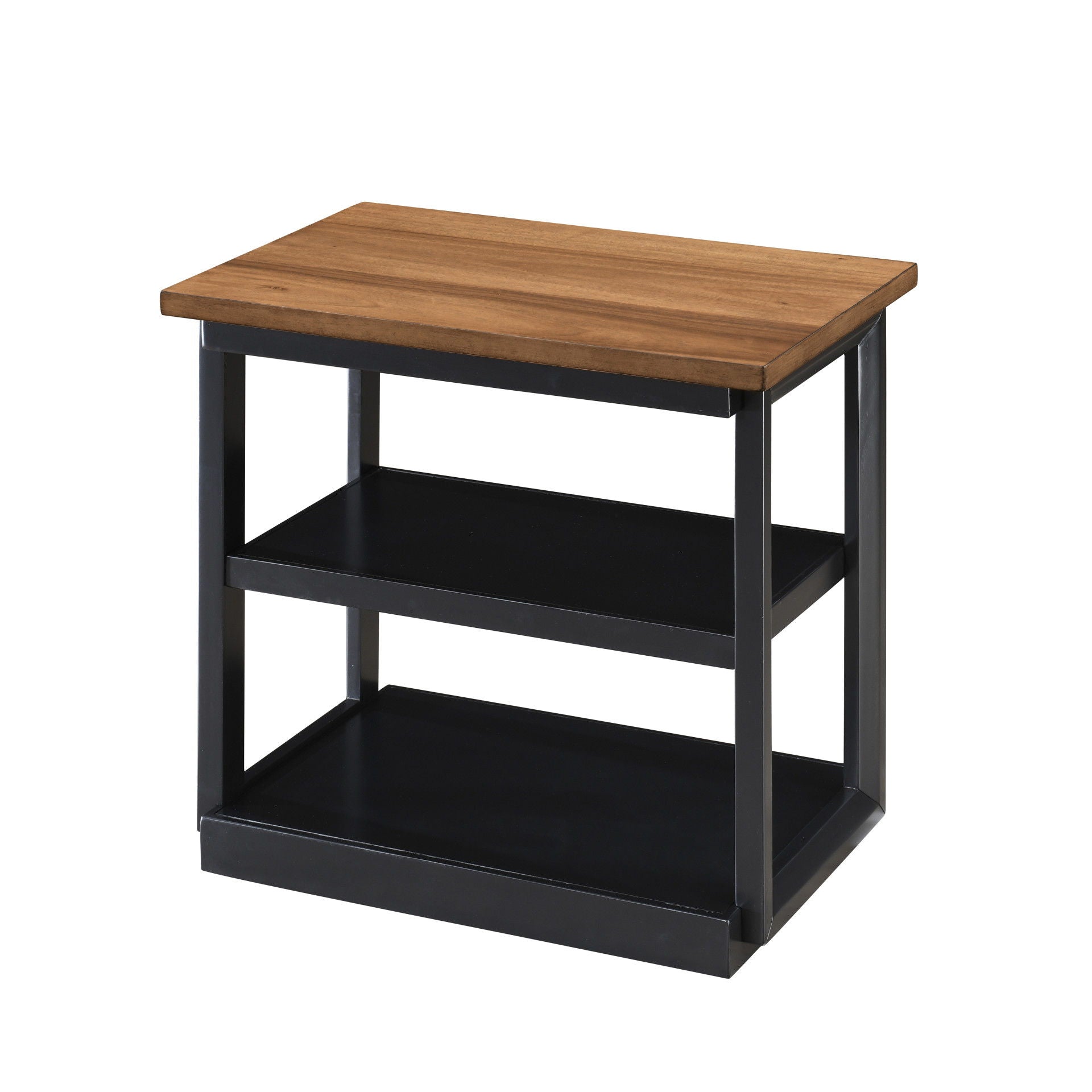 Decker - 3 Piece Occasional Set (1 Coffee & 2 End Tables) - Brown / Black