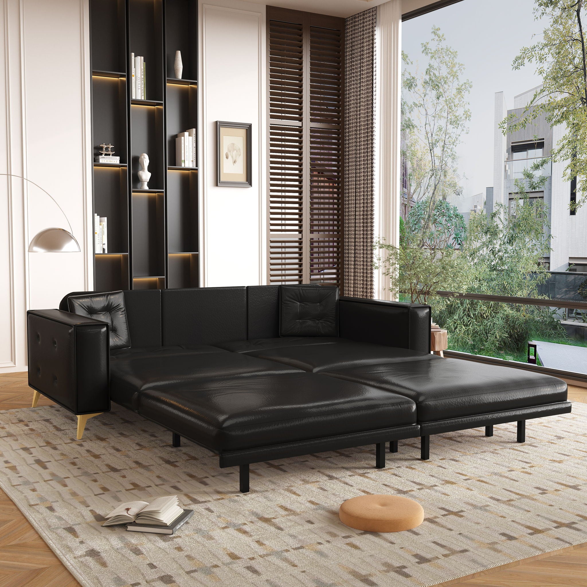 King Size Pull Out Sofa Bed 3 In 1